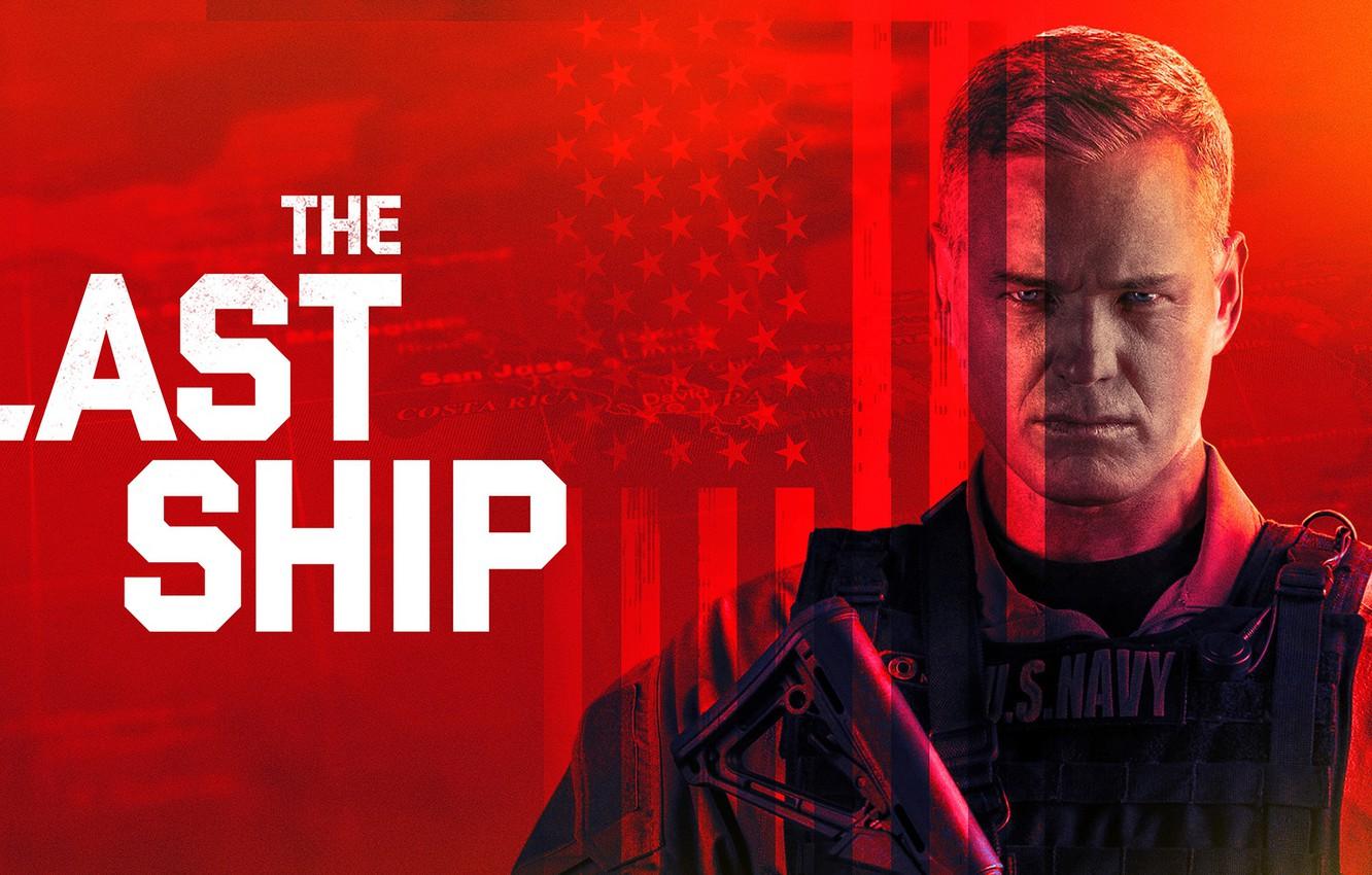 1332x850 Wallpaper look, actor, the series, red background, Movies, The Last Ship, The last ship image for desktop, section фильмы