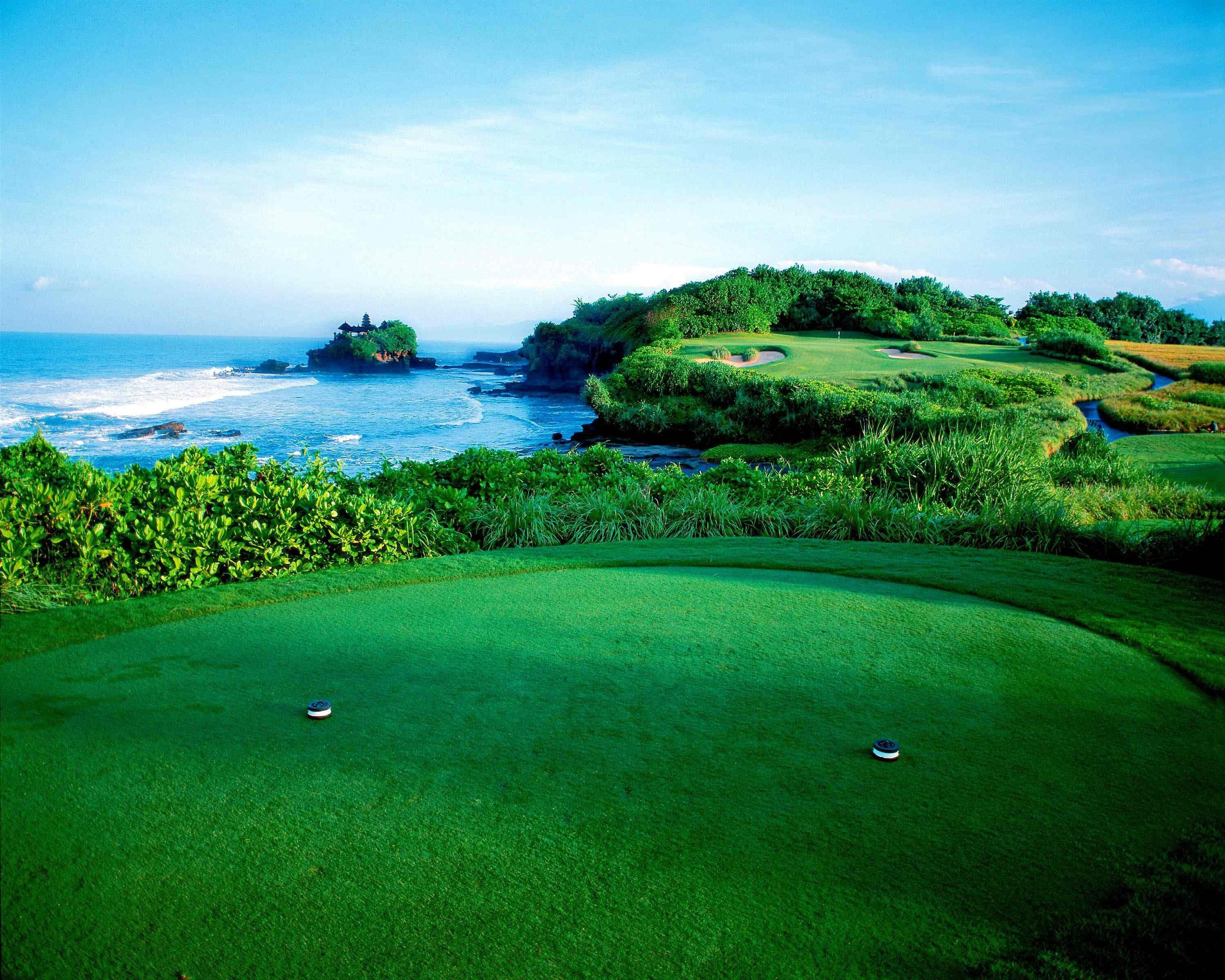 3000x2400 Beaches View Bali Golf Course Beach Wallpaper Dual Screen Beaches