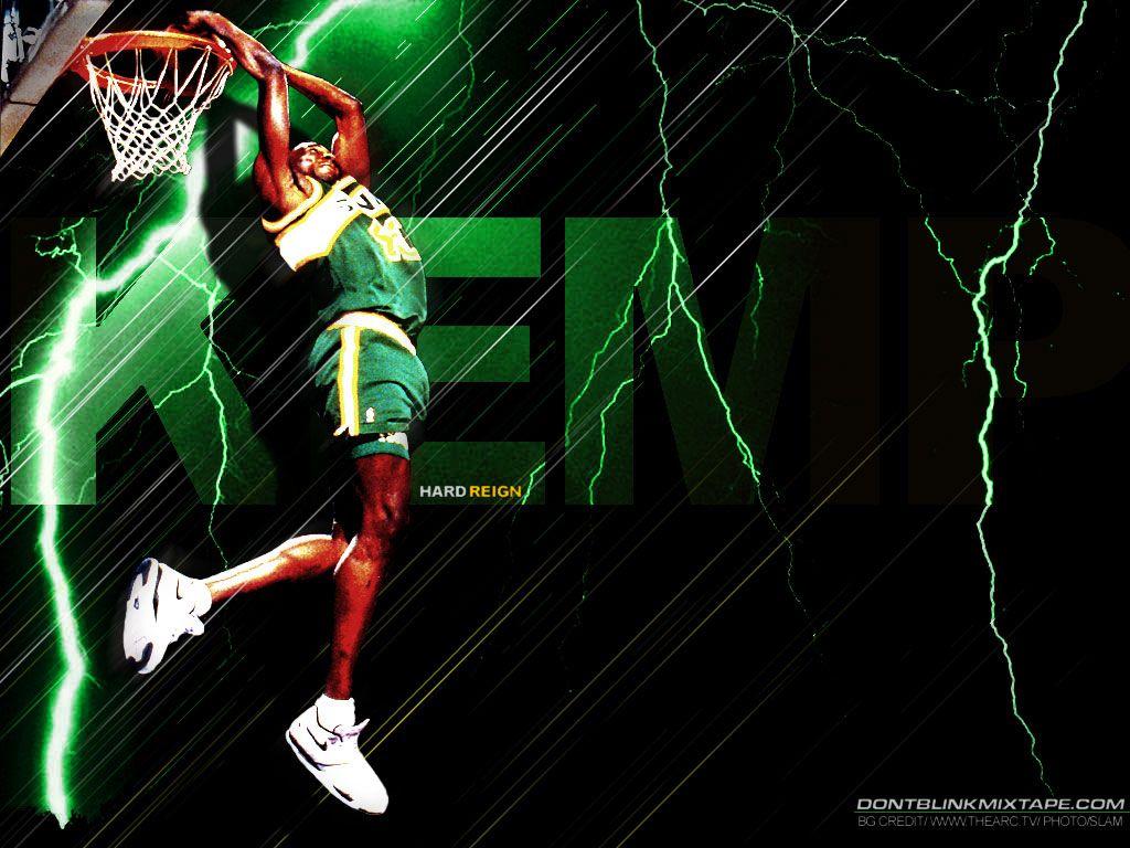 1024x768 Shawn Kemp HD Wallpaper