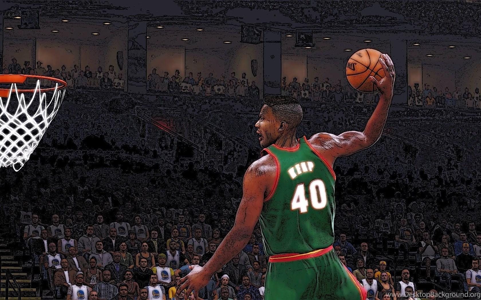 1680x1050 NBA 2K16: Reign Supreme.Feat. Shawn Kemp YouTube Desktop Background