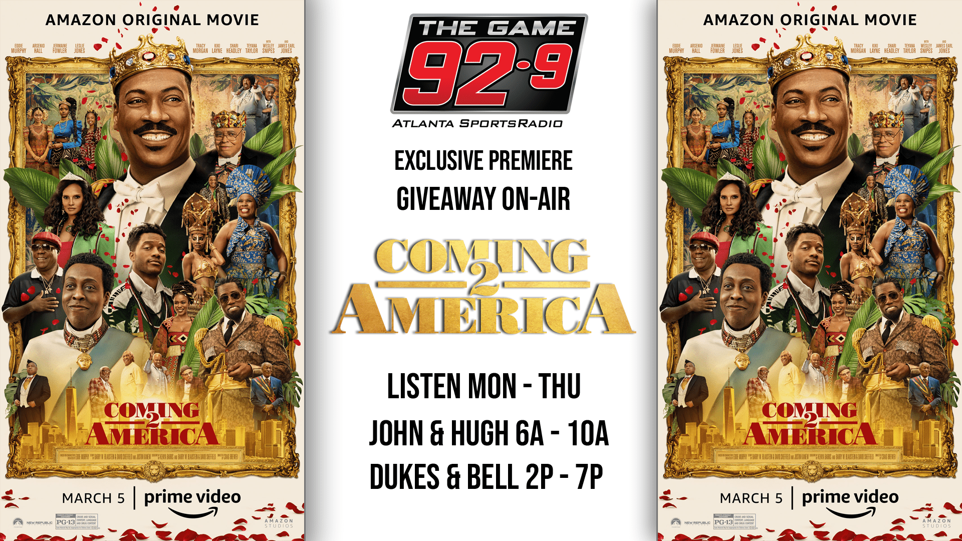 1920x1080 Win a Coming 2 America VIP Screening