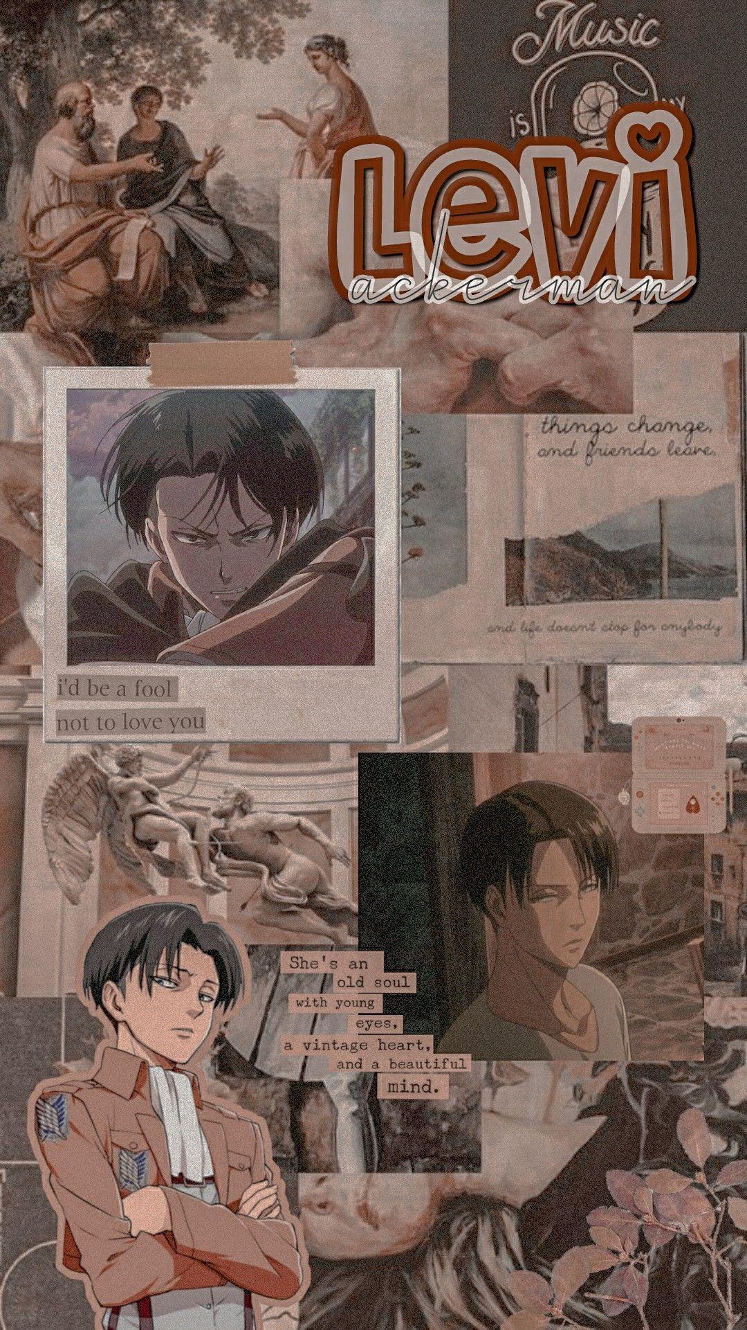 1080x1921 Aesthetic Levi Ackerman Wallpaper