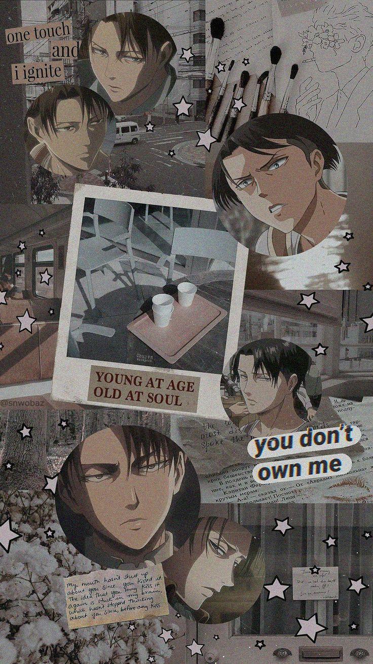 736x1309 Levi Aesthetic Wallpaper