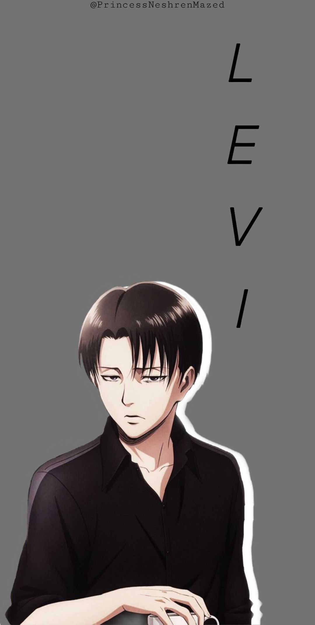 Levi Ackerman Minimalist Wallpapers Top Free Levi Ackerman Minimalist Backgrounds Wallpaperaccess