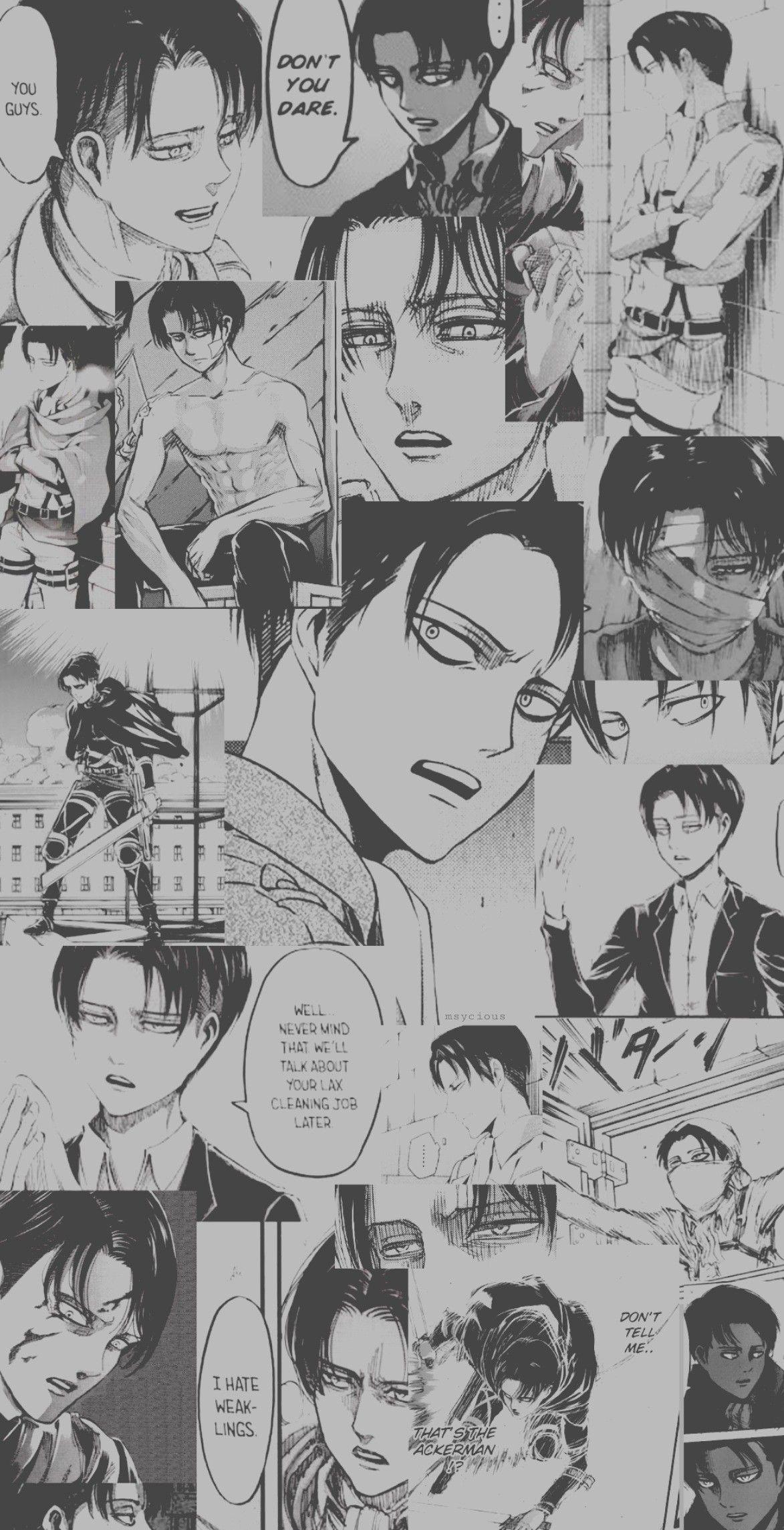 1173x2289 Aesthetic Levi Ackerman Wallpaper
