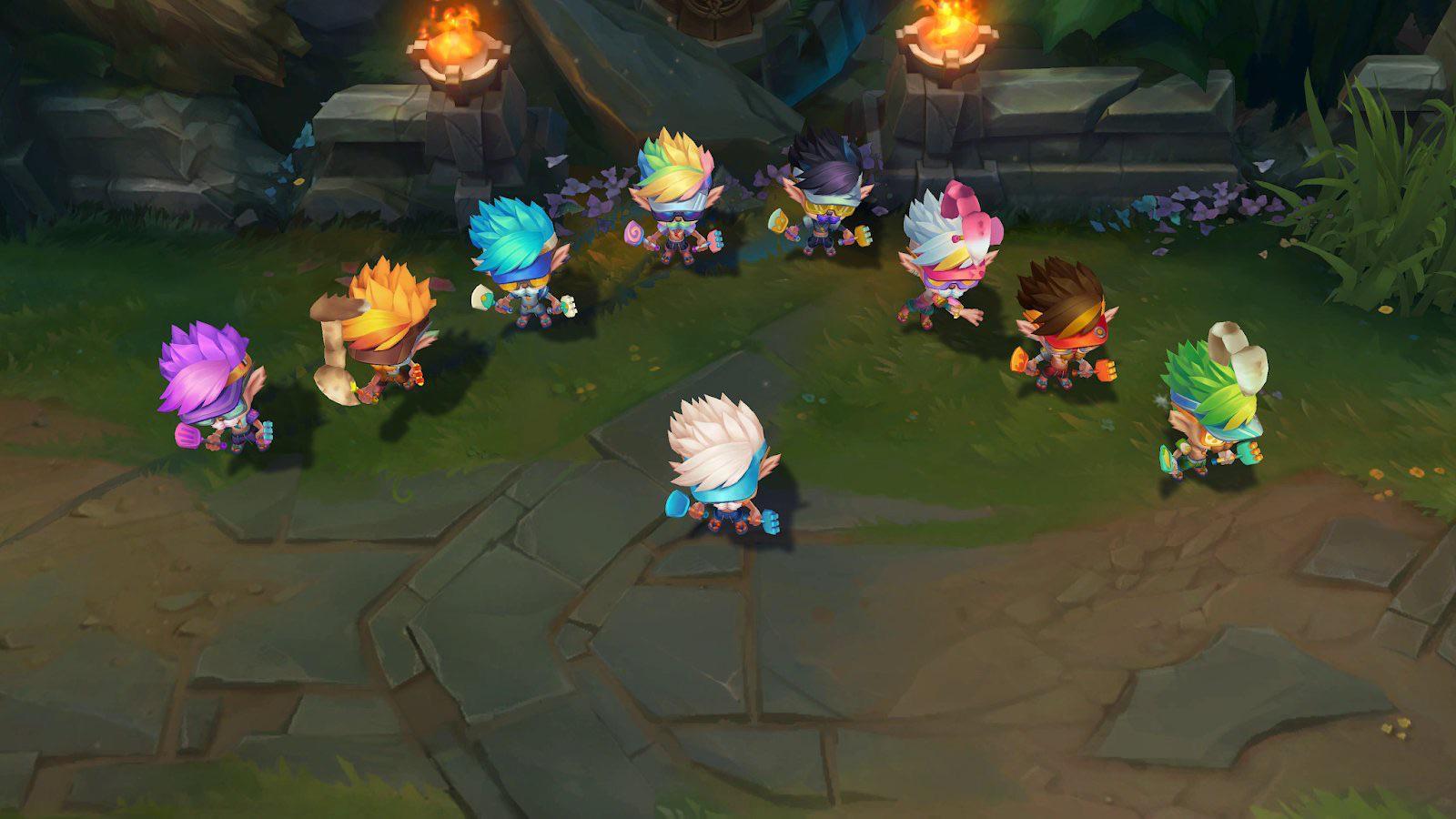 1600x900 Pool Party Heimerdinger Chromas: HeimerdingerMains