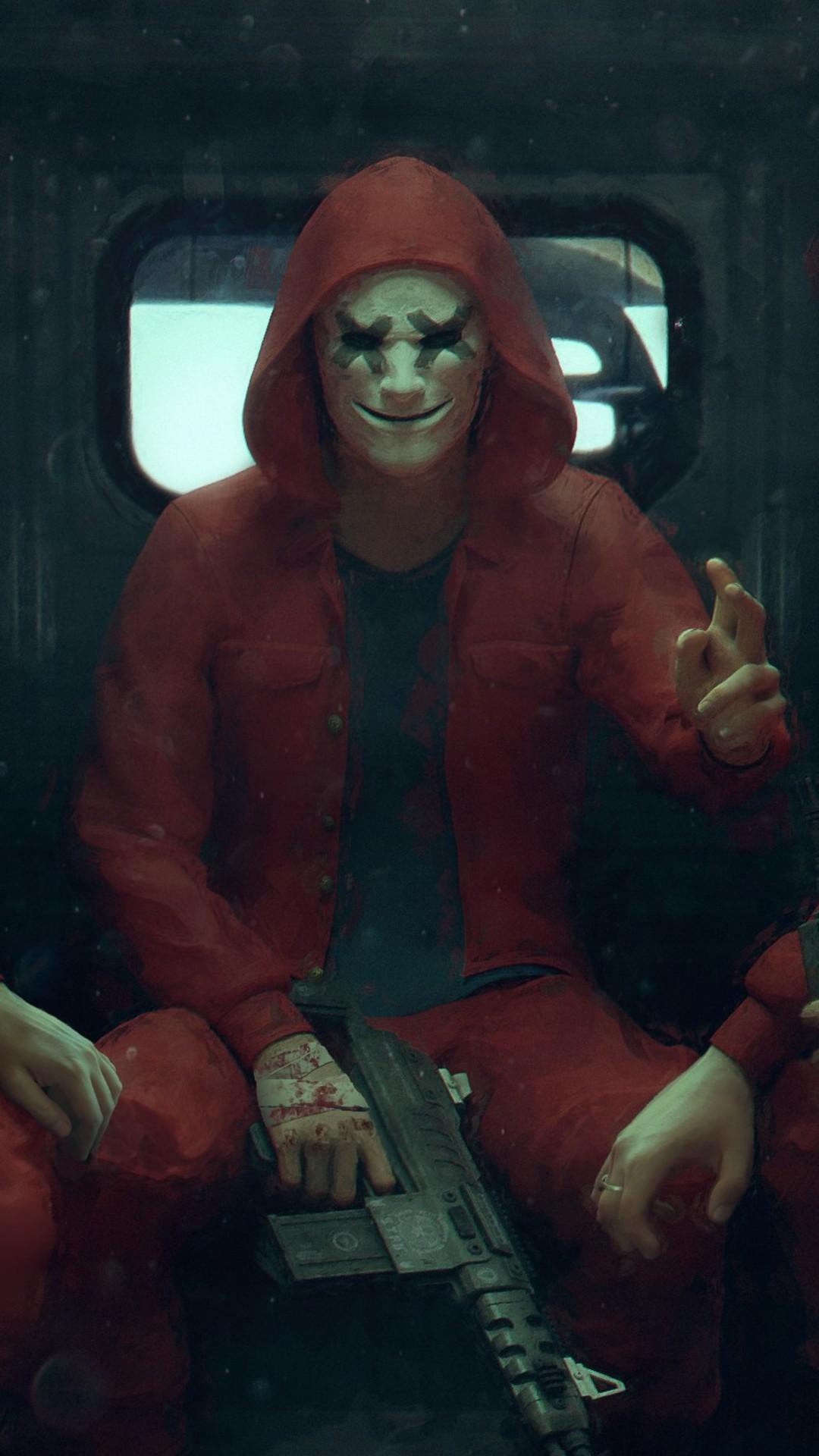 1080x1920 1080x1920 la casa de papel, money heist, tv shows, hd, behance for iPhone 8 wallpaper