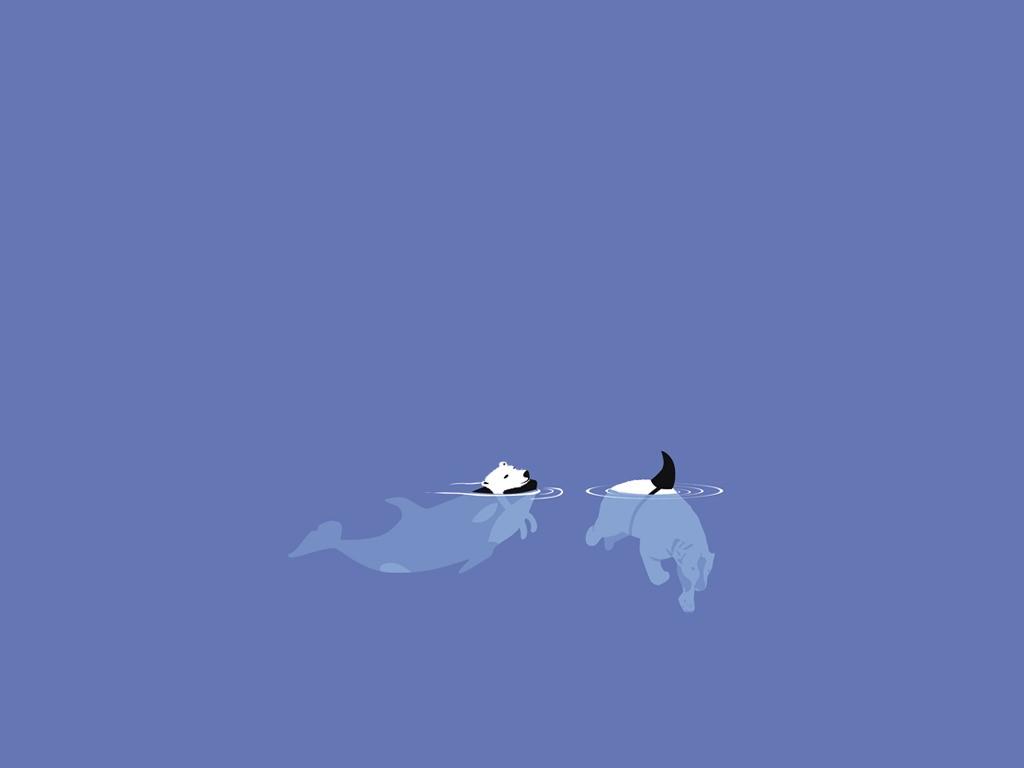 1024x768 minimalism humor HD wallpaper, background