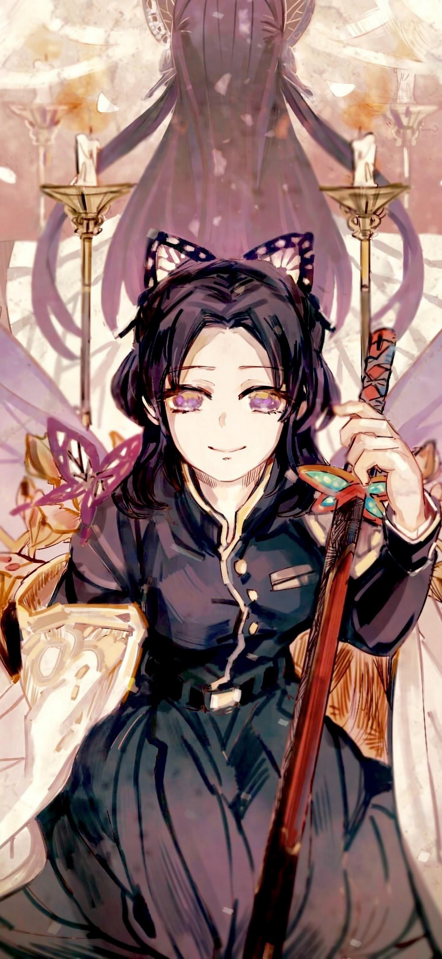 1440x3120 Kimetsu No Yaiba iPhone Wallpaper