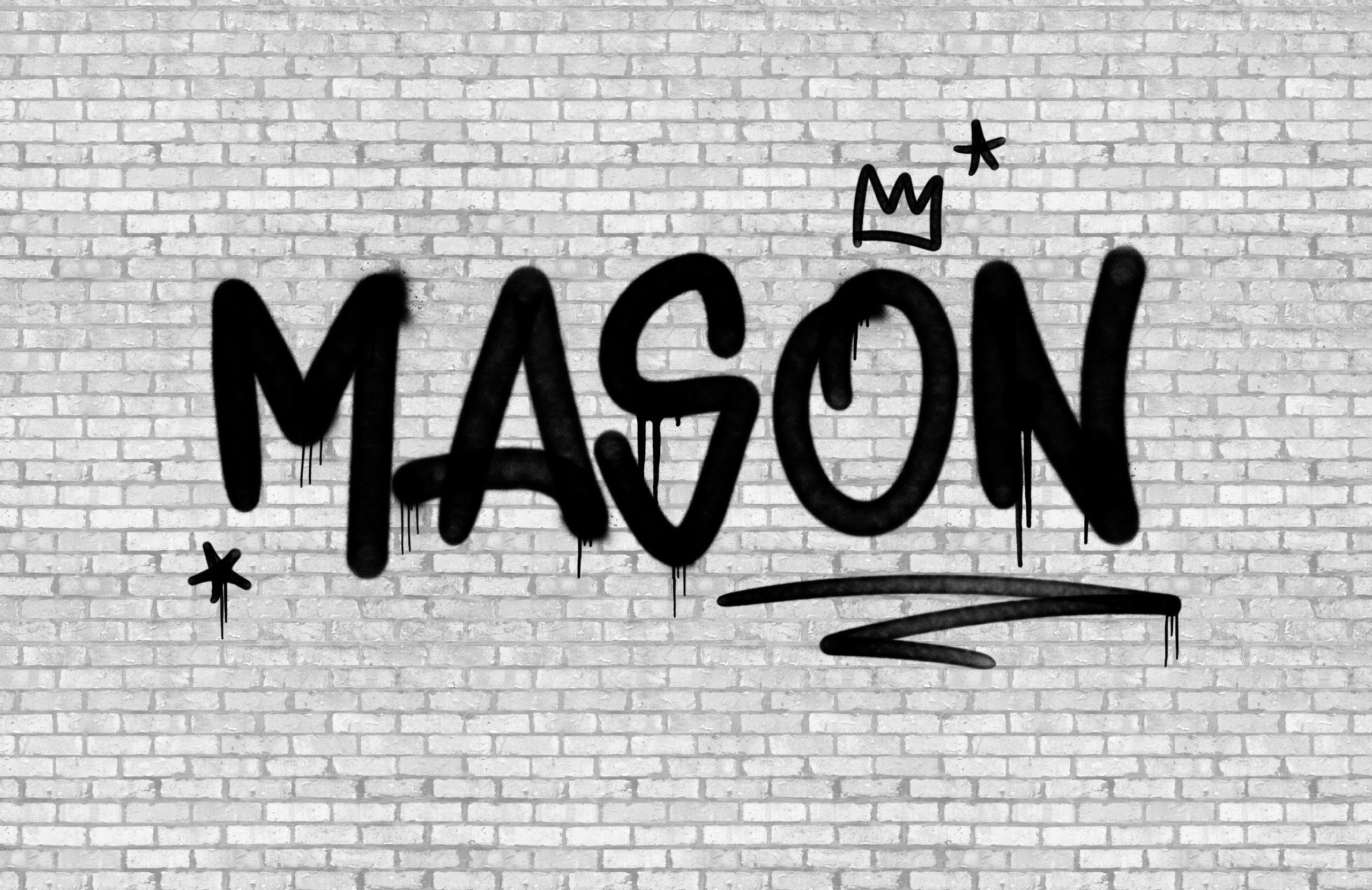 2560x1661 Urban Brick Custom Name Graffiti Wallpaper Mural