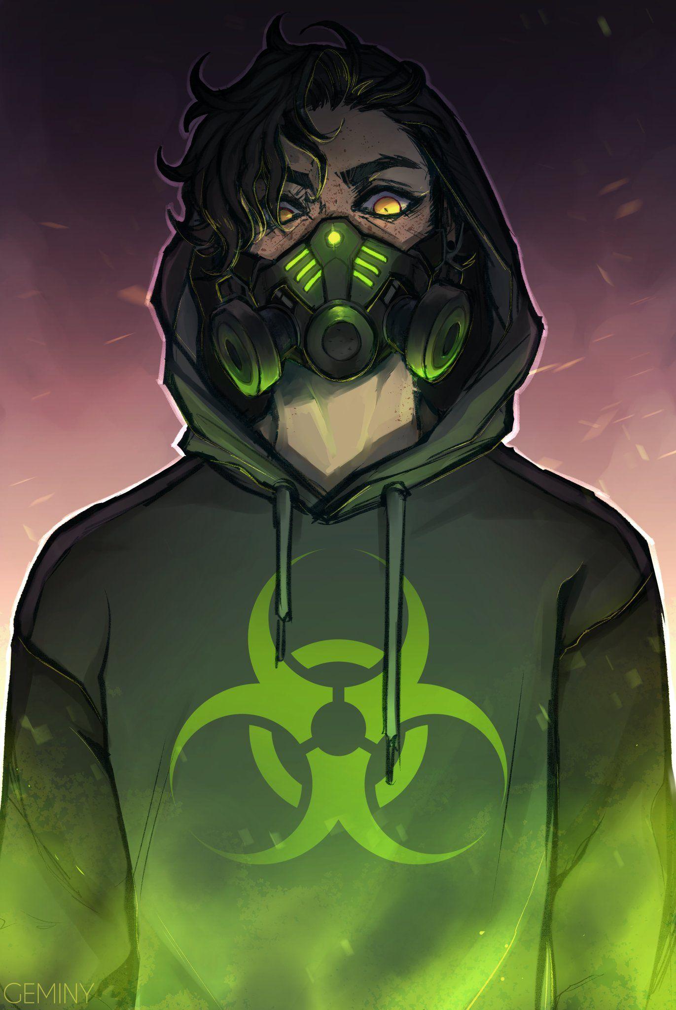 Anime Boy with Gas Mask Wallpapers - Top Free Anime Boy with Gas Mask  Backgrounds - WallpaperAccess