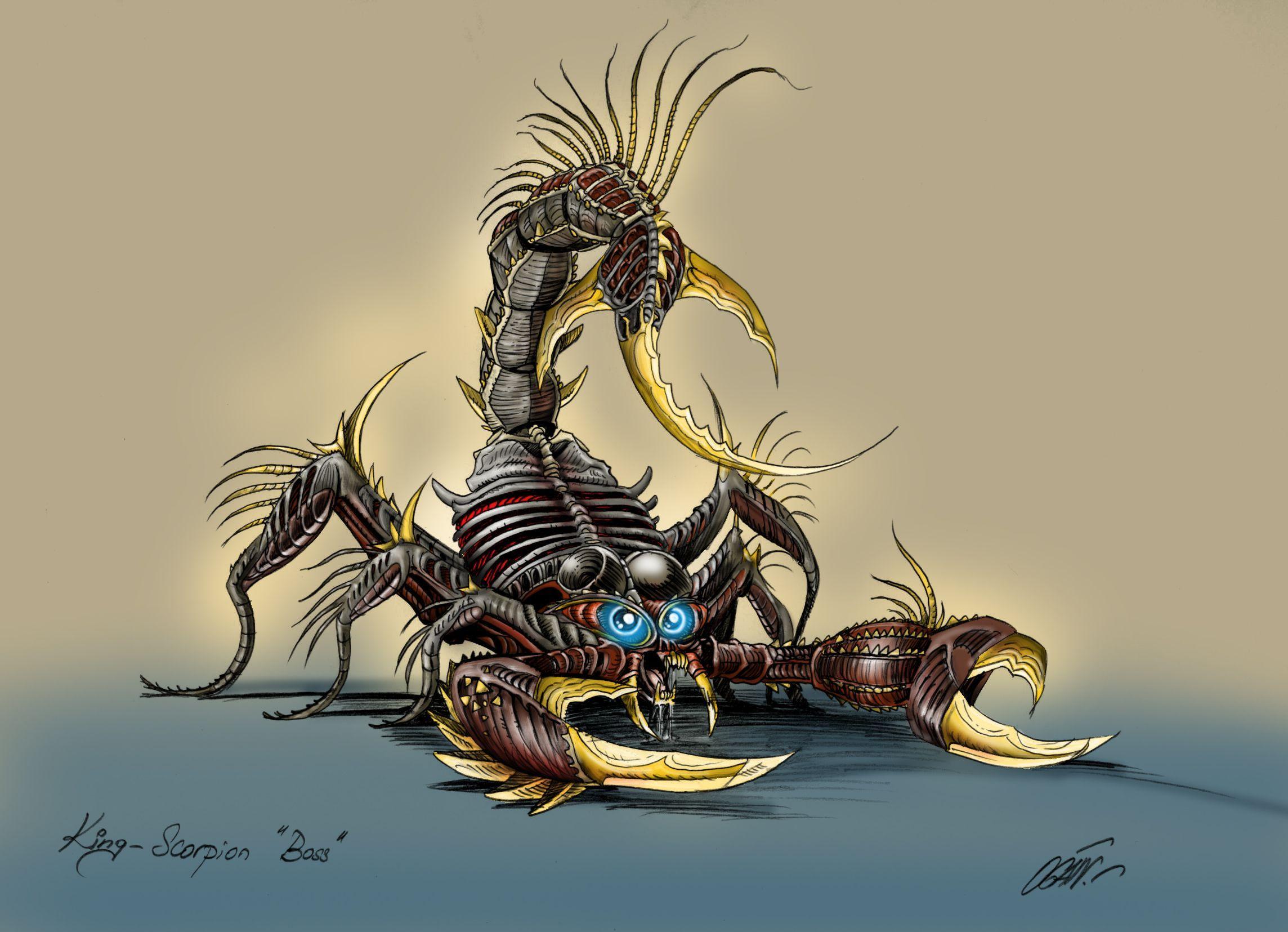 2288x1655 Scorpion Art Wallpaper