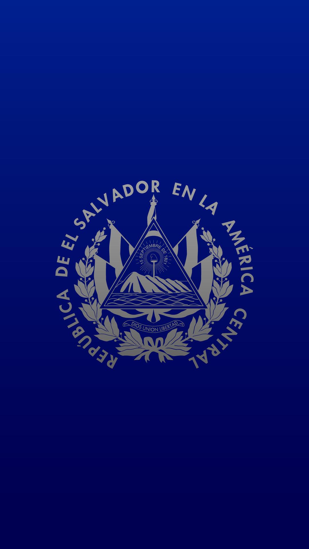 1080x1920 El Salvador Wallpaper Mobile Data Src Popular El El Salvador Flag