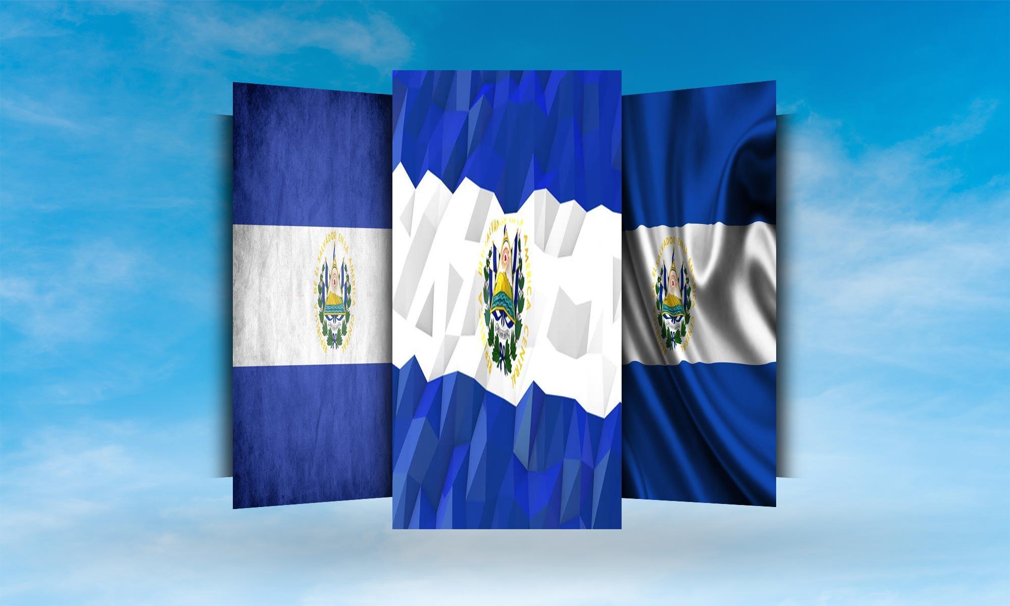 2000x1200 El Salvador Flag Wallpaper