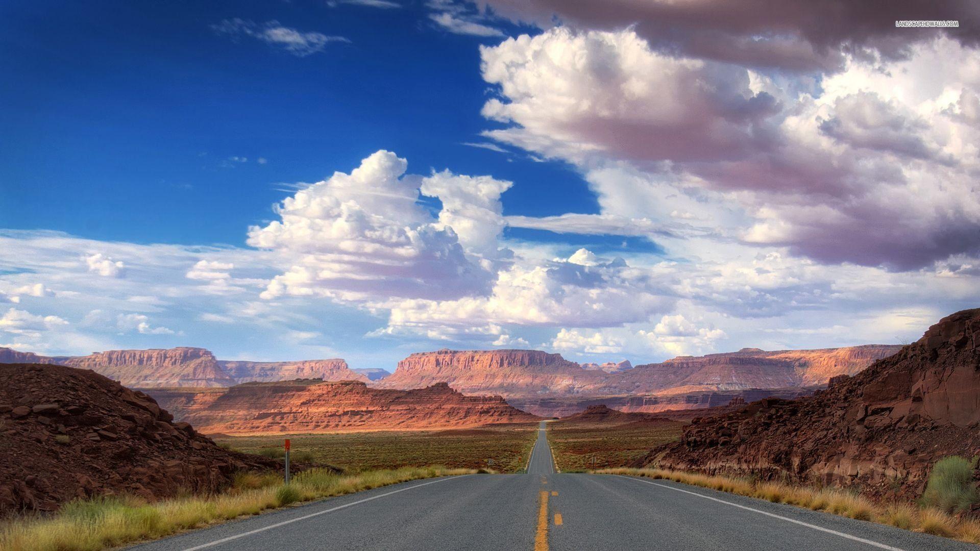 1920x1080 Mountain Road Wallpaper. (67++ Wallpaper)