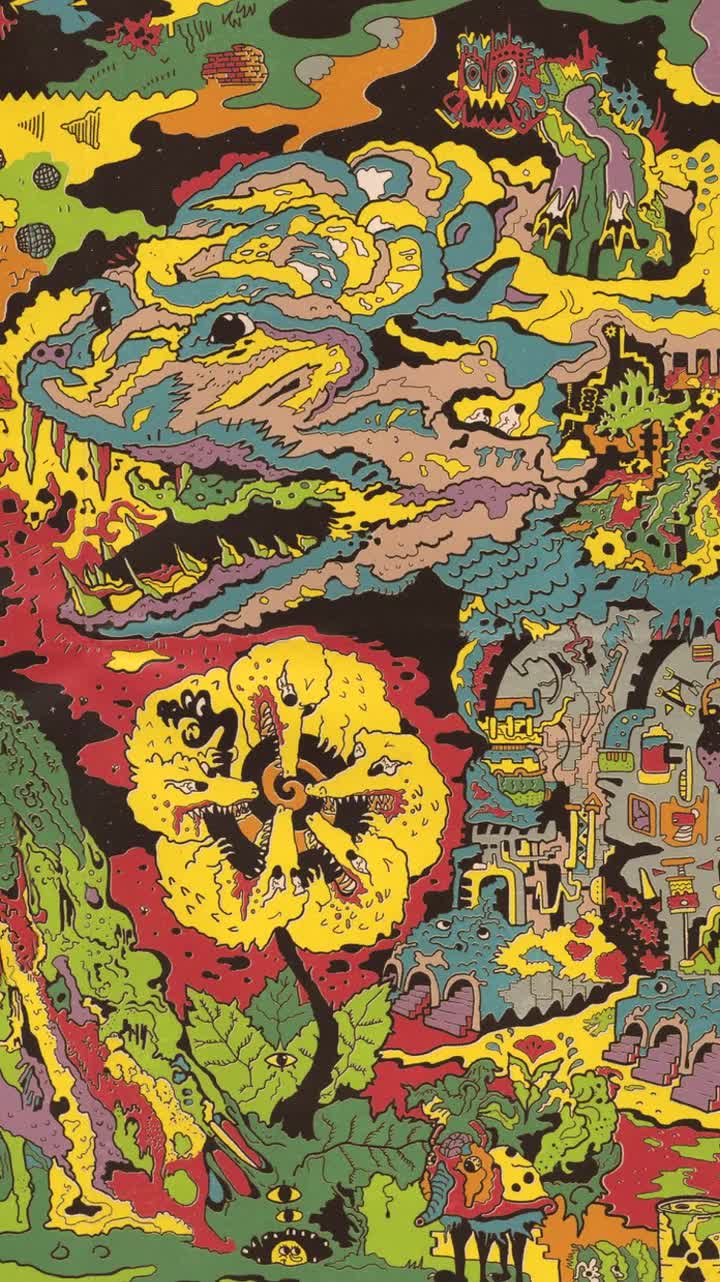 720x1282 King Gizzard And The Lizard Wizard iPhone