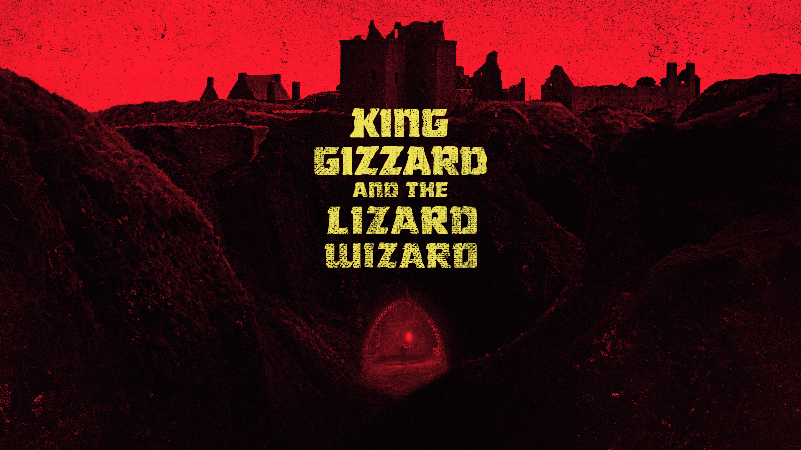2560x1440 King Gizzard and the Underground Lizard Wizards [2560x1440]. Wallpaper, Lizard, King