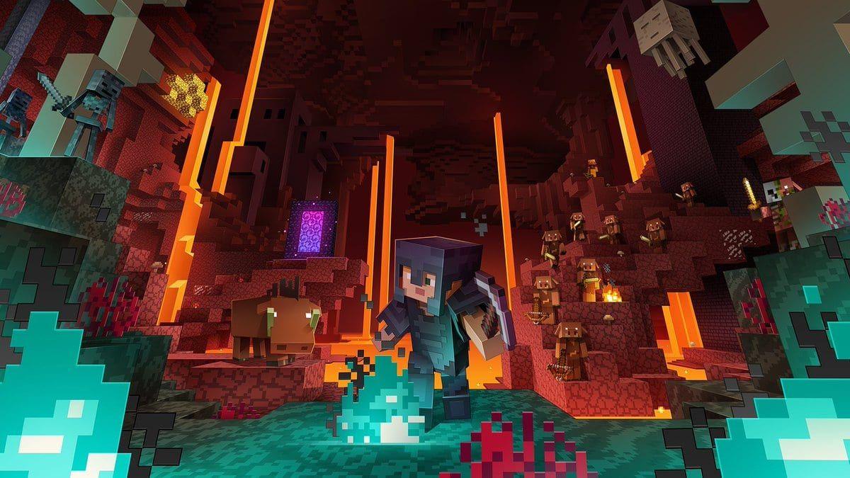 Hình Ảnh Minecraft Đẹp Ngầu 3D 4K Cực Sắc Nét Tặng Anh Em