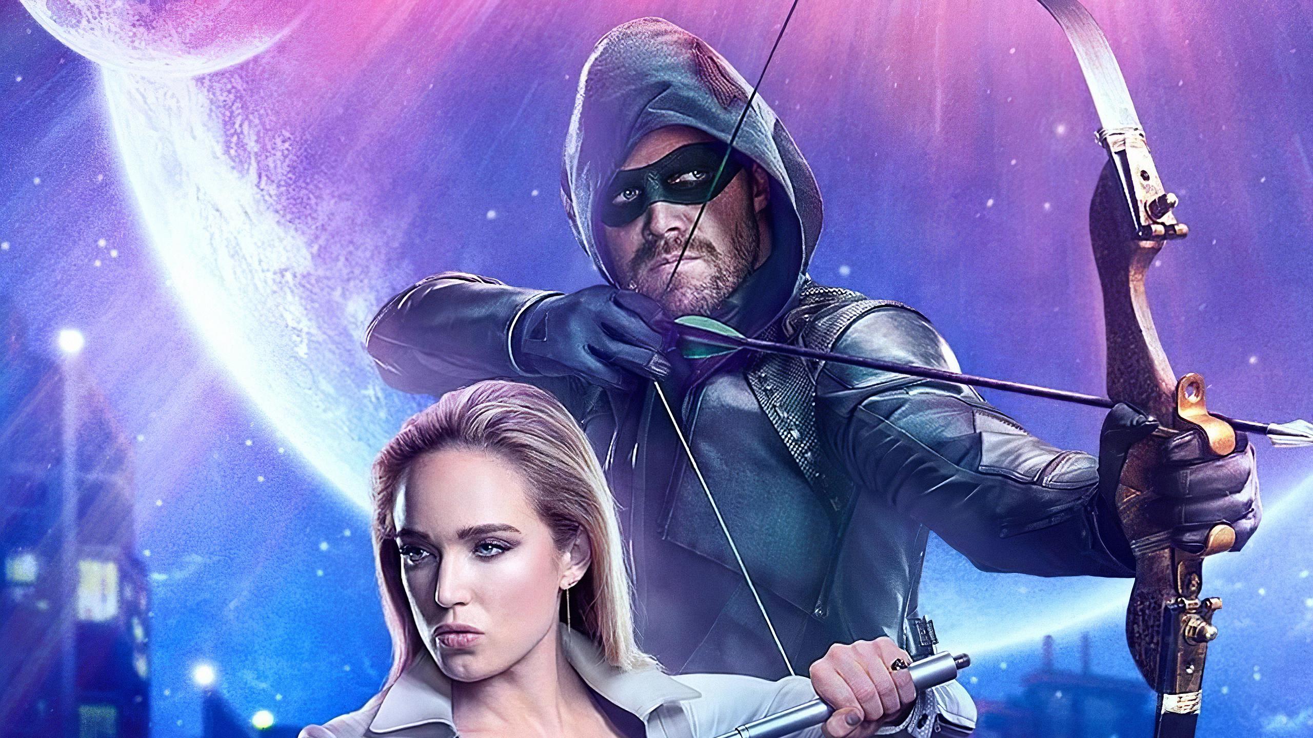2560x1440 Arrow And Sara Lance, HD Superheroes, 4k Wallpaper, Image, Background, Photo and Picture