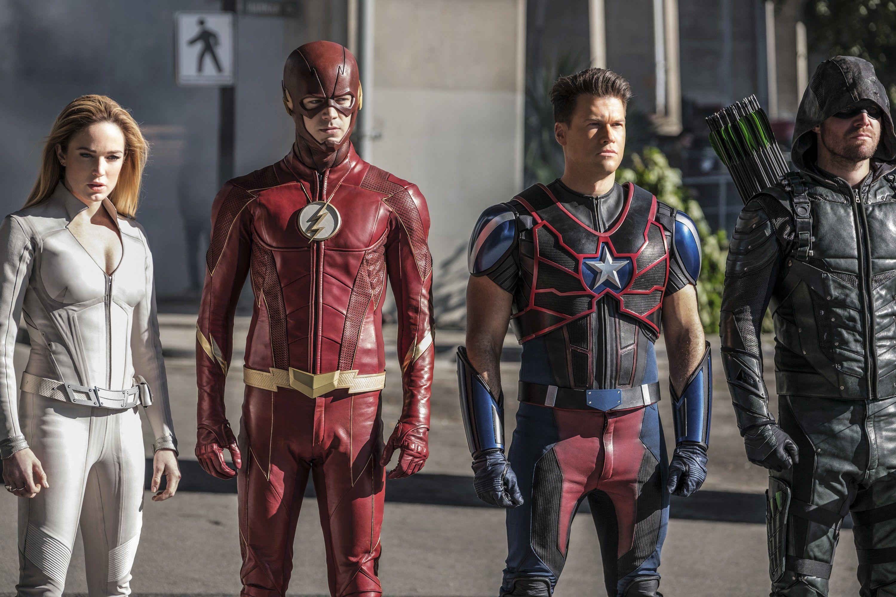 3000x2000 Legends of Tomorrow Season 3 Nate Heywood, Sara Lance, Arrow, Flash Wa