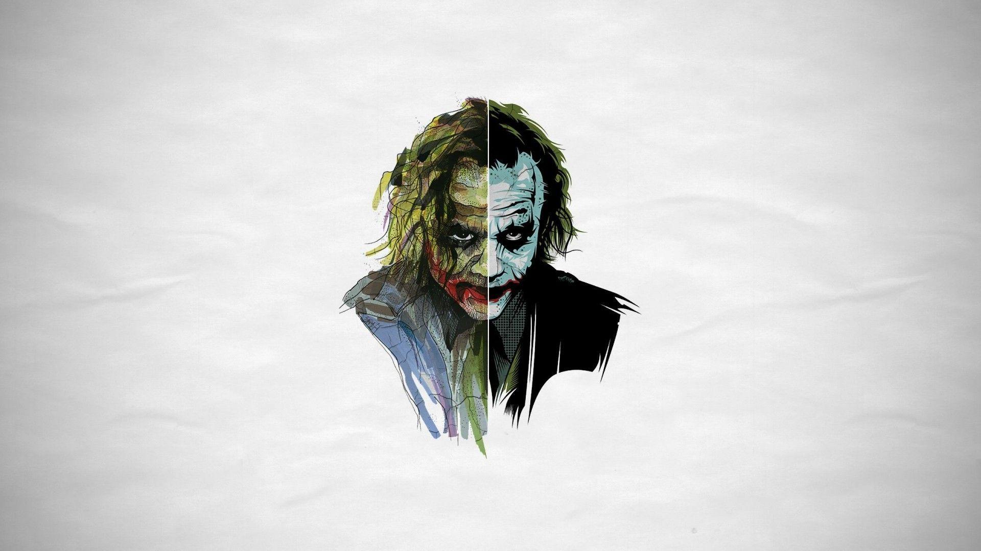 1920x1080 Joker, Batman, Heath Ledger Wallpaper HD / Desktop and Mobile