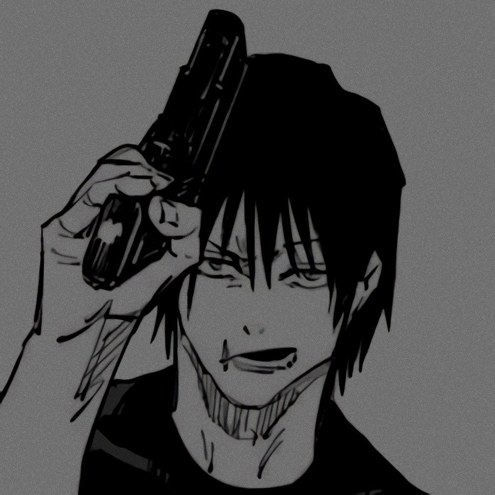 1000x1000 do not repost. Anime monochrome, Gothic anime, Jujutsu