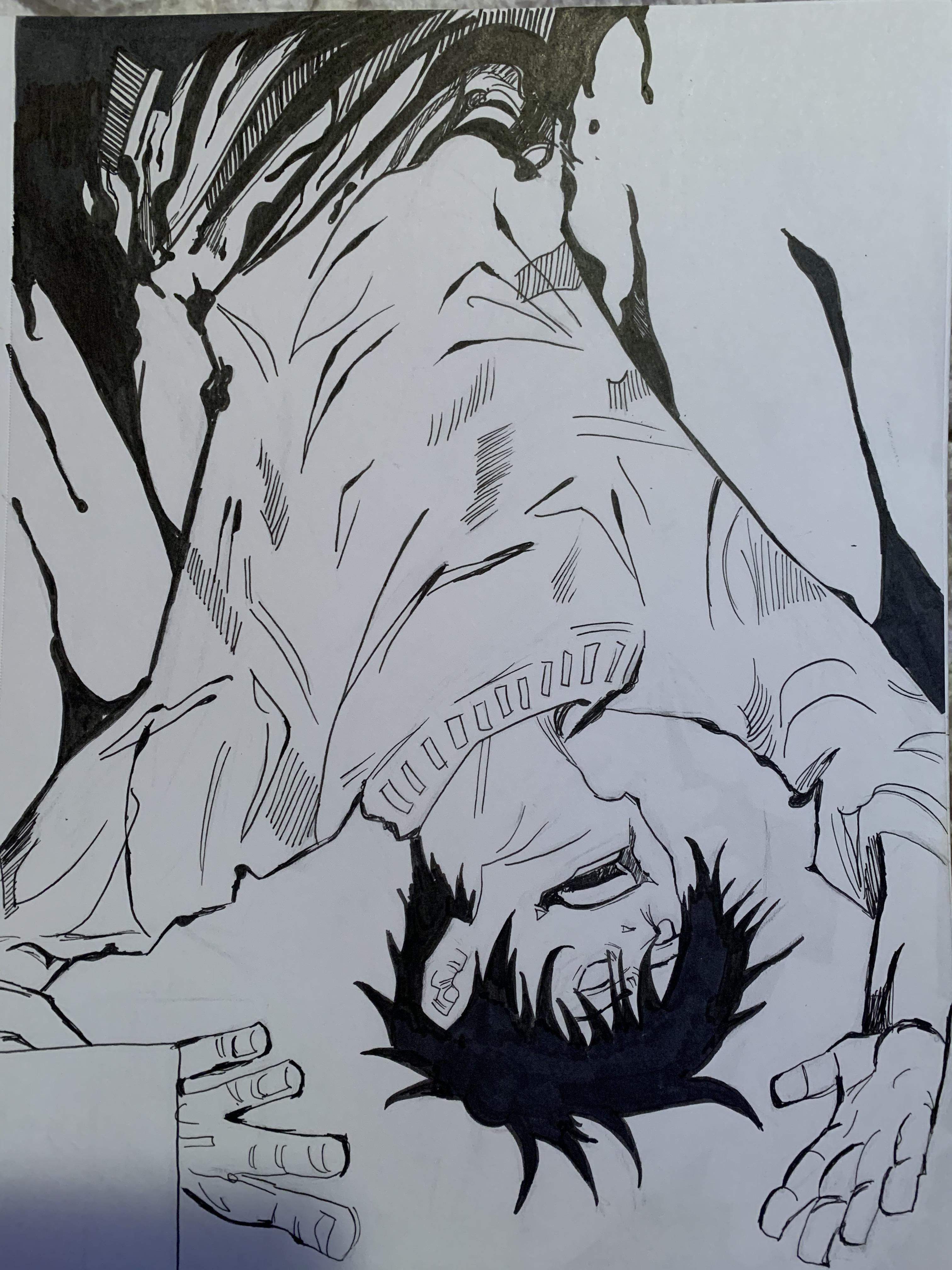 3024x4032 Art Toji Fushiguro from Jujutsu Kaisen: manga