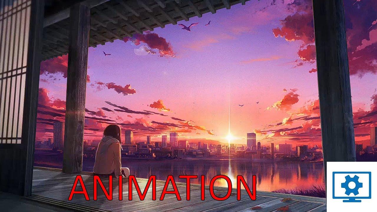 1280x720 Japan Sunset. Wallpaper Engine