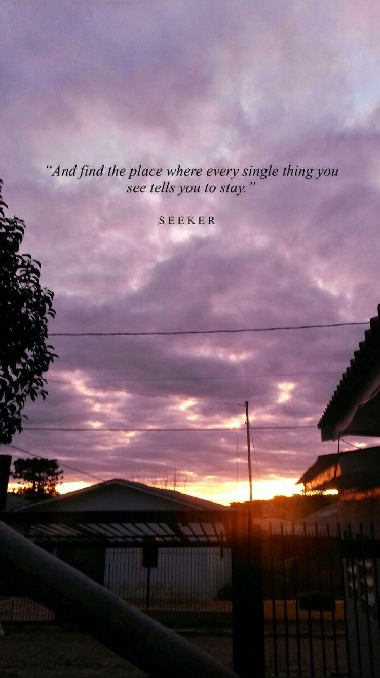 750x1336 Aesthetic quotes about sunset wallpaper wallpaper quotes sky quotes
