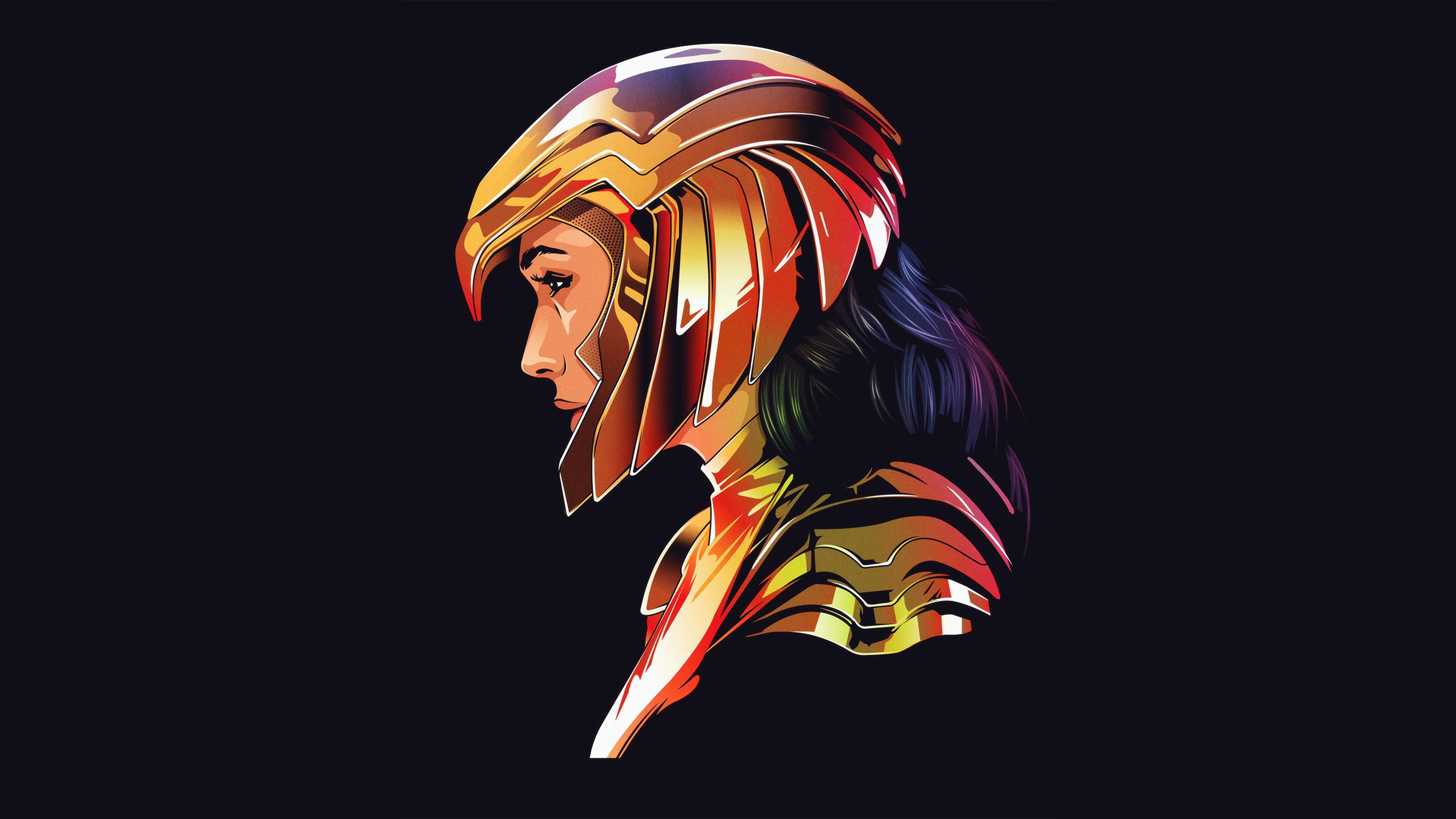 3840x2160 Wonder Woman 1984 4k Minimal, HD Superheroes, 4k Wallpaper, Image, Background, Photo and Picture