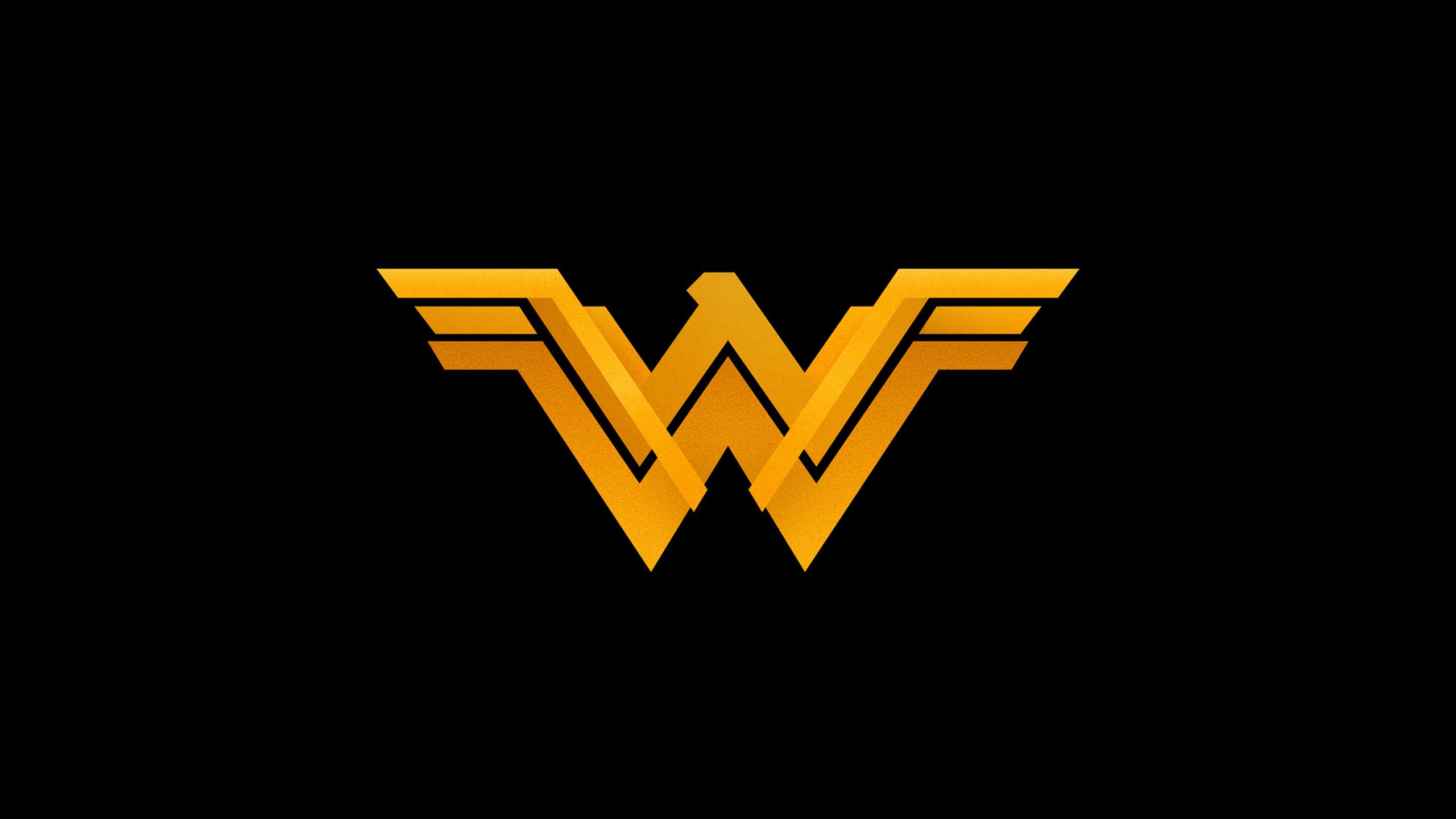 2560x1440 Download 2560x1600 wallpaper minimal, wonder woman, logo, dual wide, widescreen 16: widescreen, 2560x1600 HD image, background, 8417