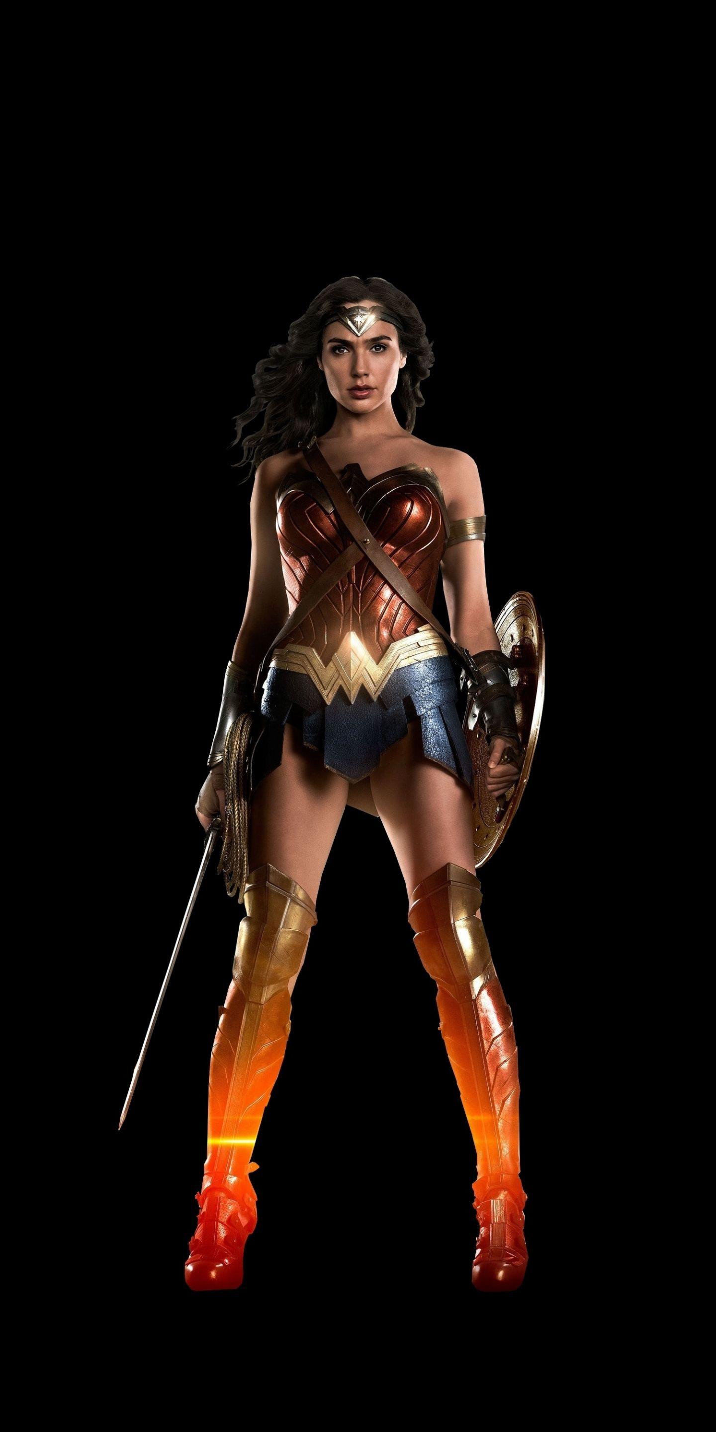 1440x2880 Justice League Wonder Woman Wallpaper