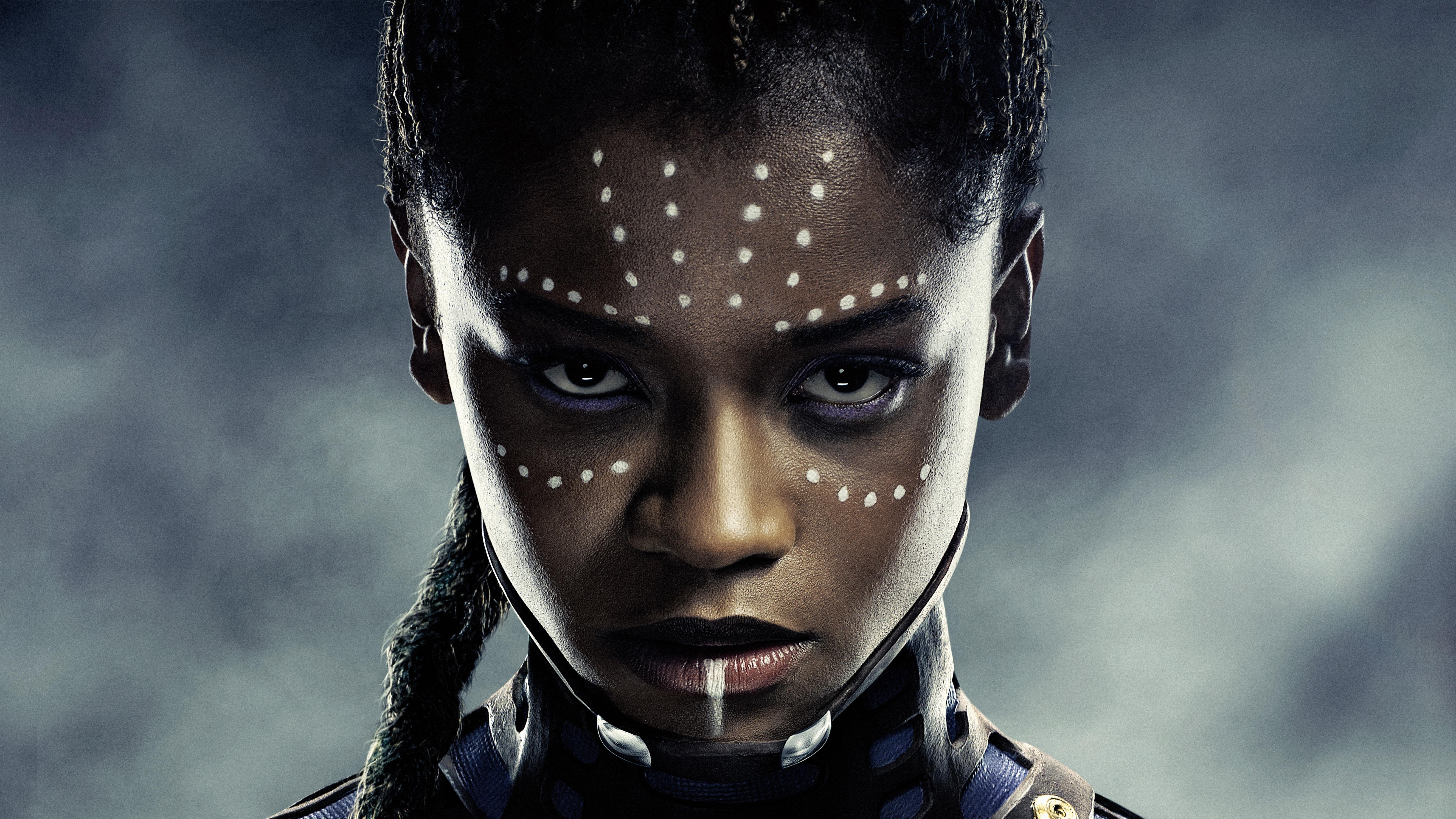 6342x3567 #Letitia Wright, #Black Panther, k. Mocah HD Wallpaper