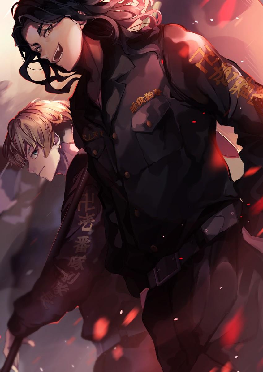 850x1202 baji keisuke and matsuno chifuyu (tokyo revengers) drawn