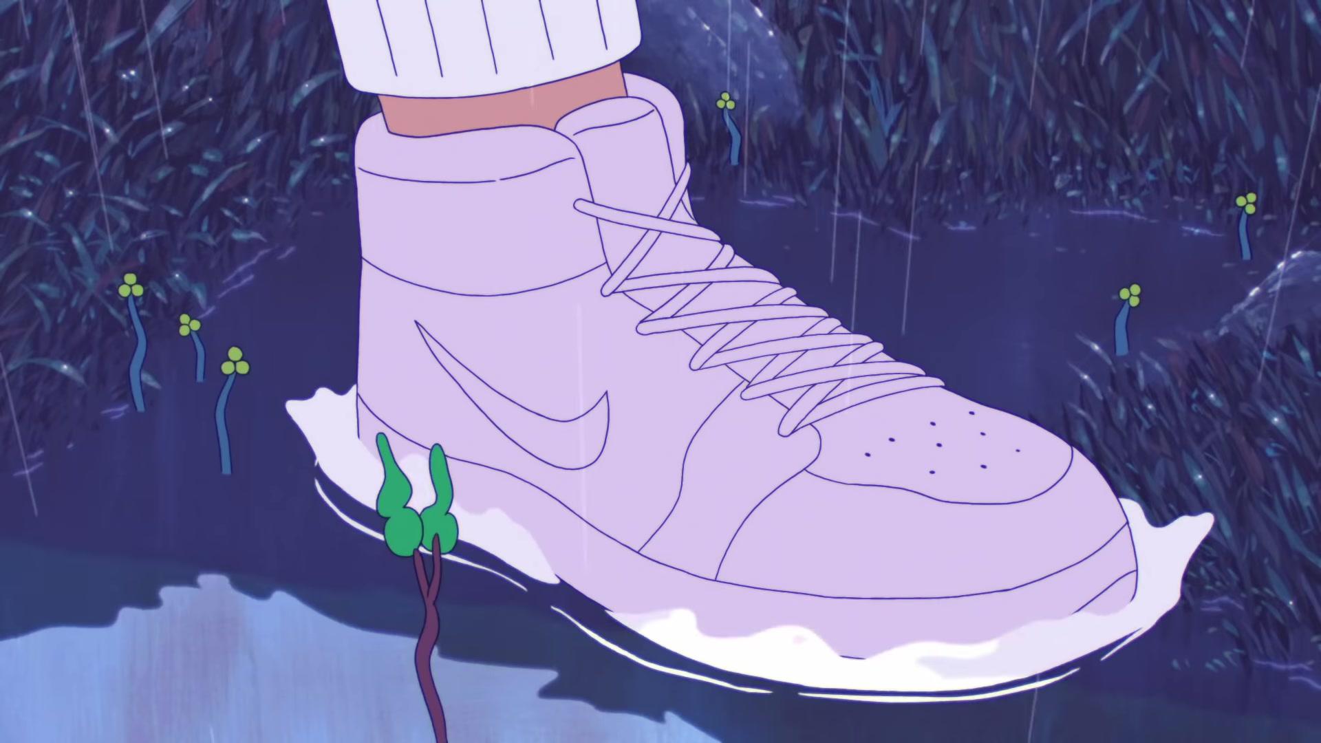 1920x1080 Nike High Top Sneakers In My Future By Billie Eilish (2020)