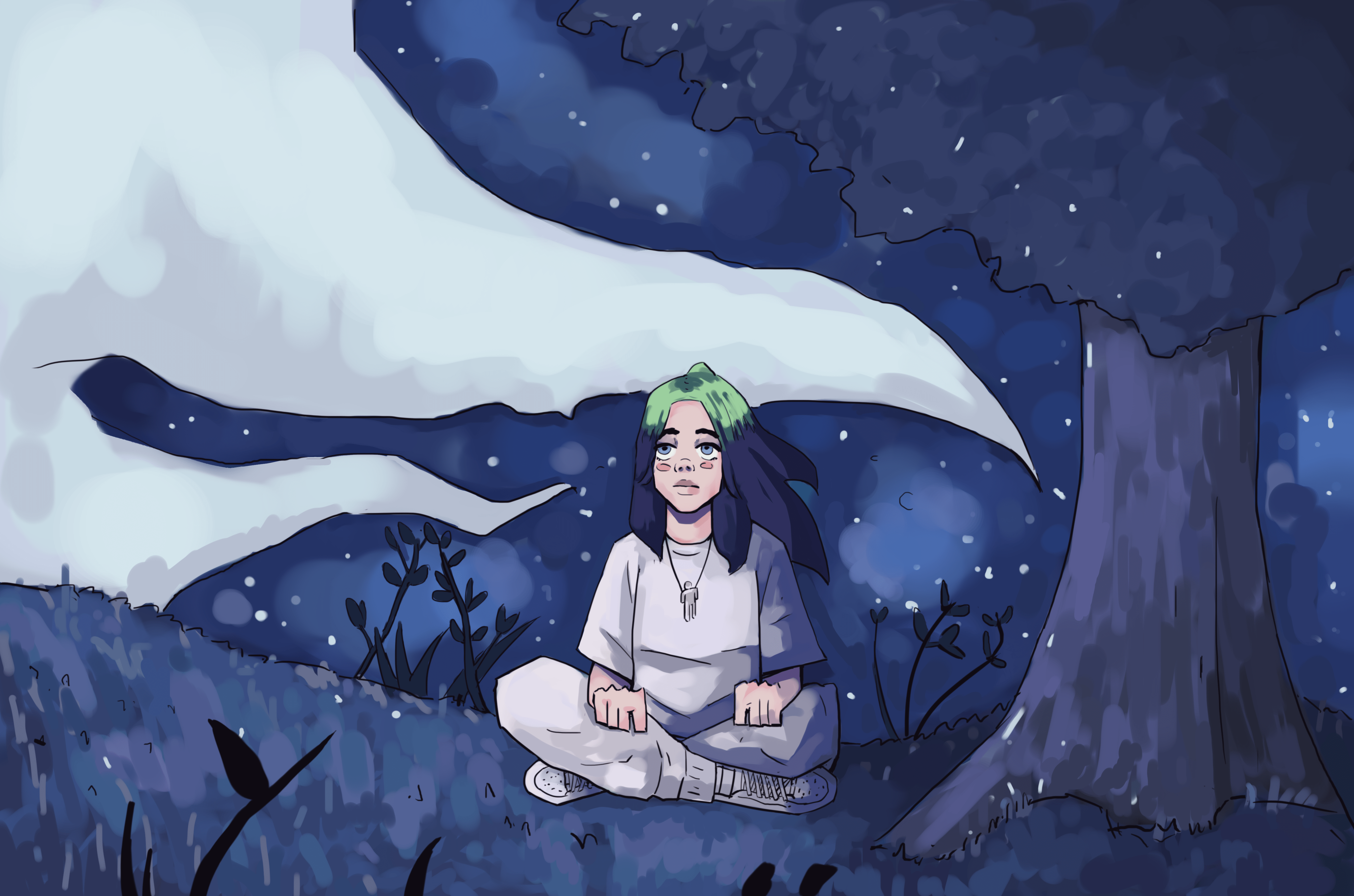 4845x3207 Billie Eilish My Future