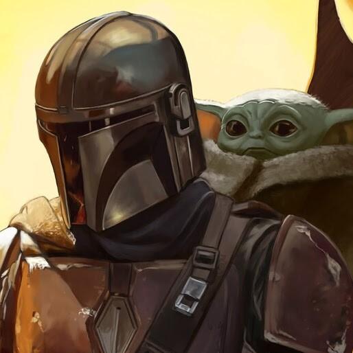 514x514 Baby Yoda Wallpaper
