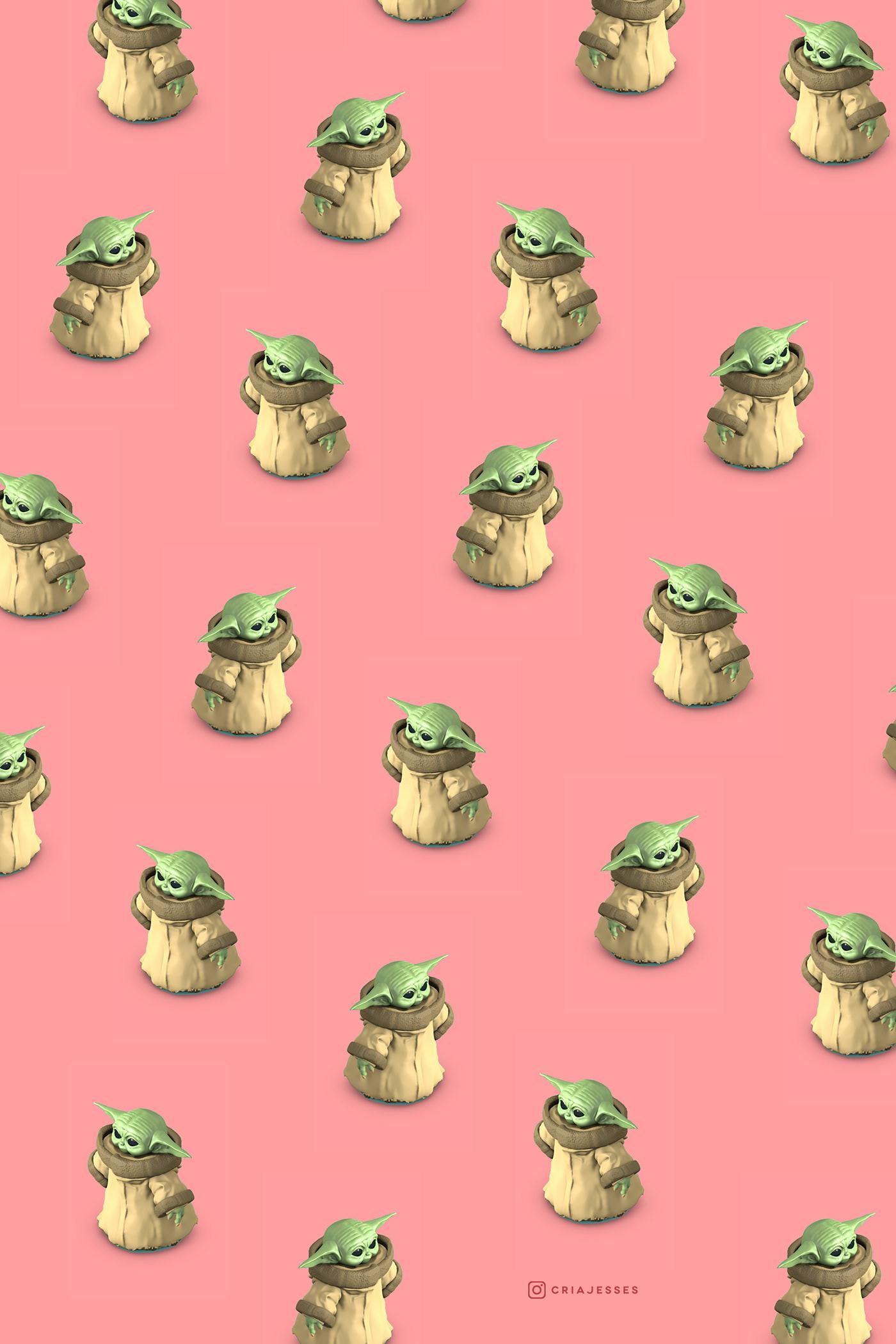 1400x2100 Baby Yoda Wallpaper