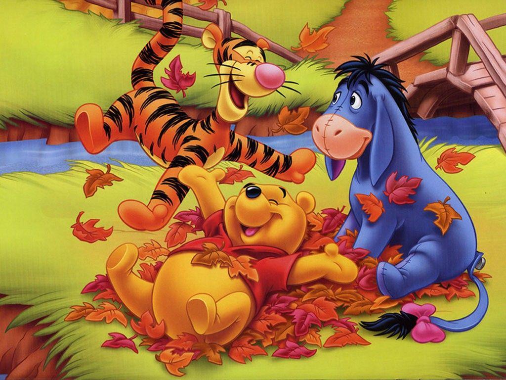 Winnie the Pooh Autumn Wallpapers - Top Free Winnie the Pooh Autumn  Backgrounds - WallpaperAccess