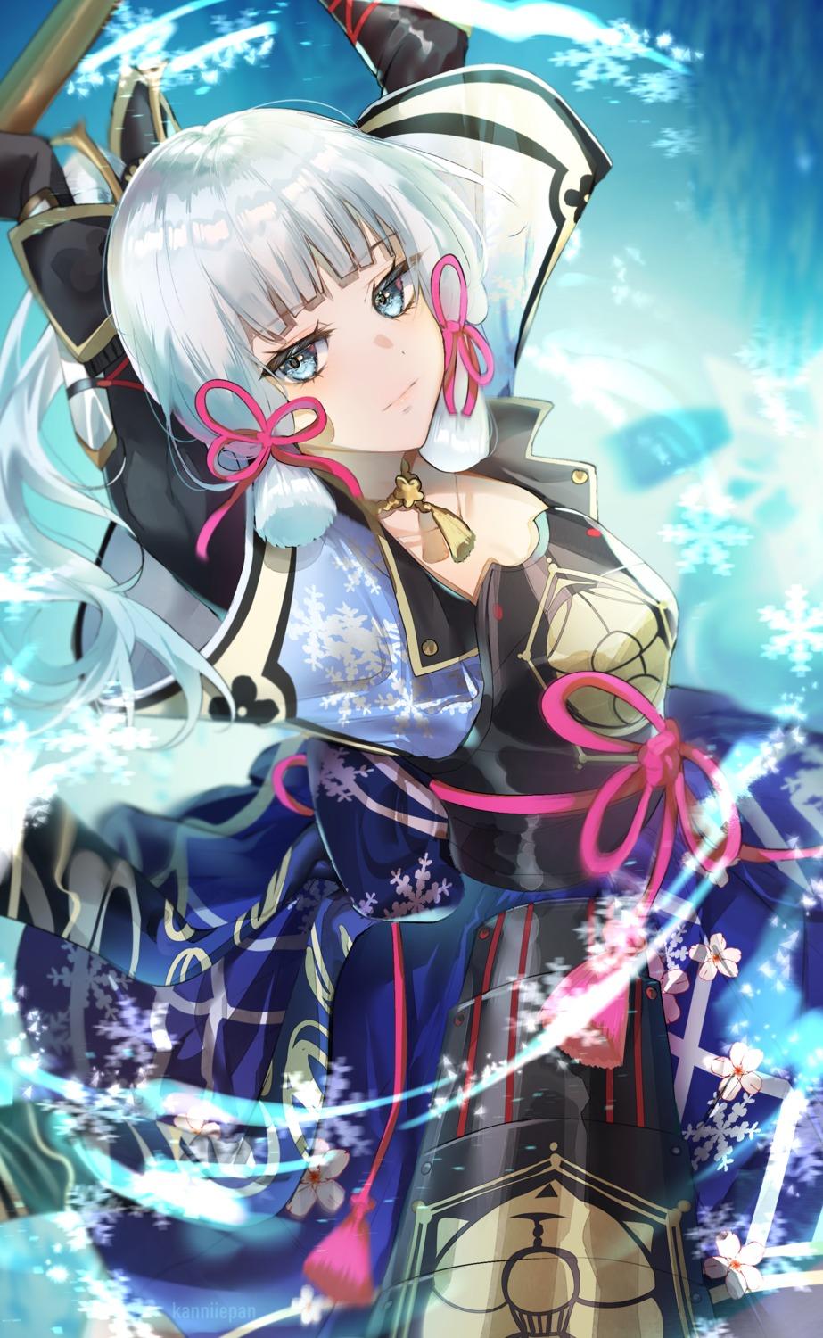 923x1500 kanniiepan genshin impact kamisato ayaka (genshin impact) armor japanese clothes