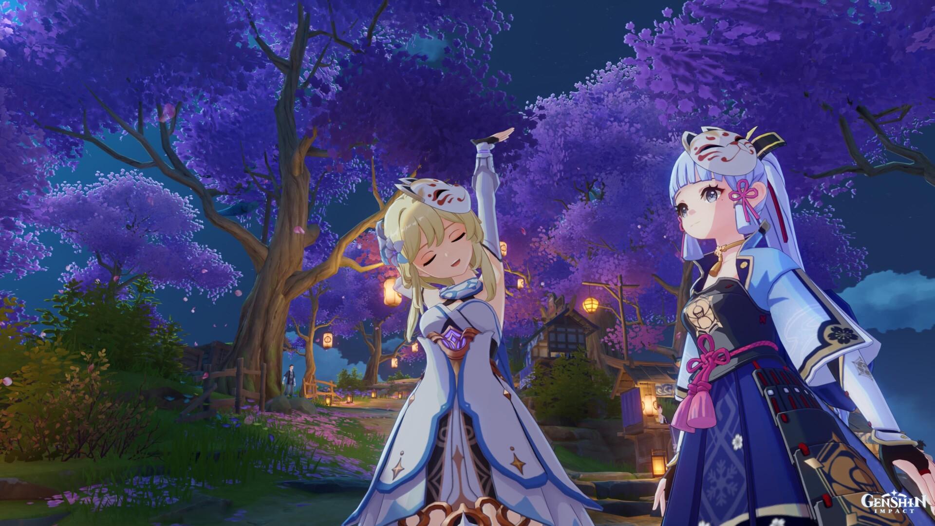 1920x1080 Genshin Impact Ayaka story quest guide - Grus Nivis Chapter Act I