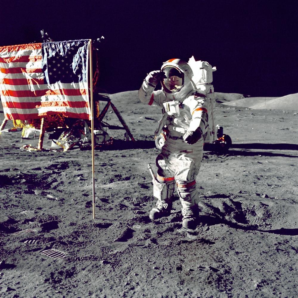 1000x1000 Man On The Moon Picture. Download Free Image