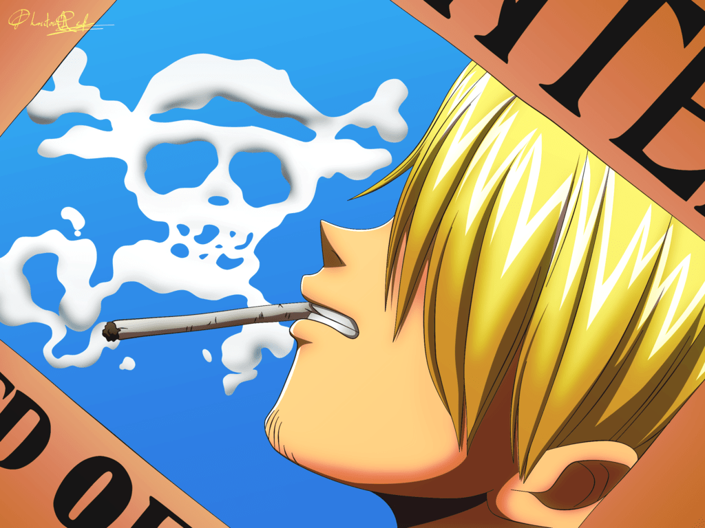 1024x768 Wanted Poster: Sanji (One Piece Halftime). Wallpaper, One piece