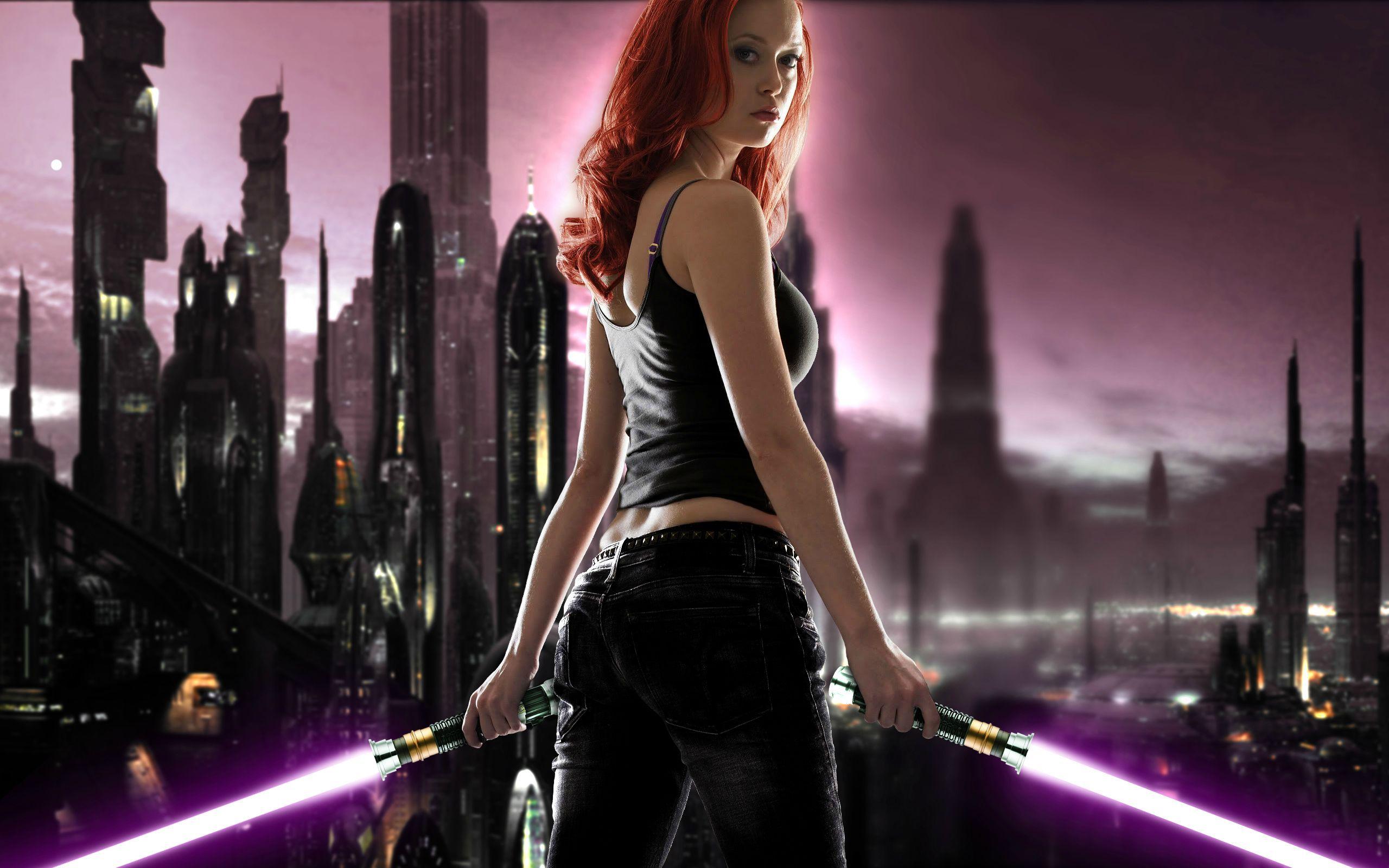 2560x1600 Summer Glau is Mara Jade. Summer glau, Star wars episodes, Star wars