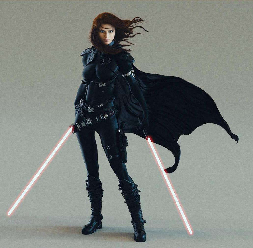 1030x1011 Sci Fi Art: Mara Jade, Concept Art, Sci FiCoolvibe