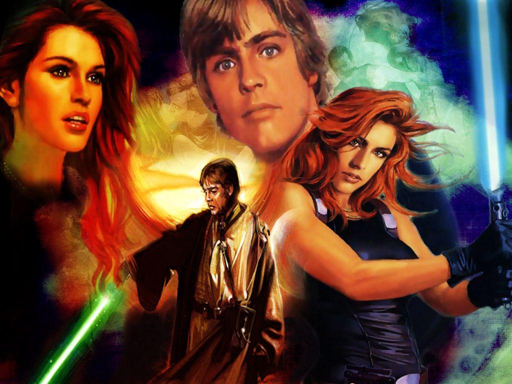 1024x768 Luke Skywalker and Mara Jade ideas. mara jade, luke skywalker, skywalker