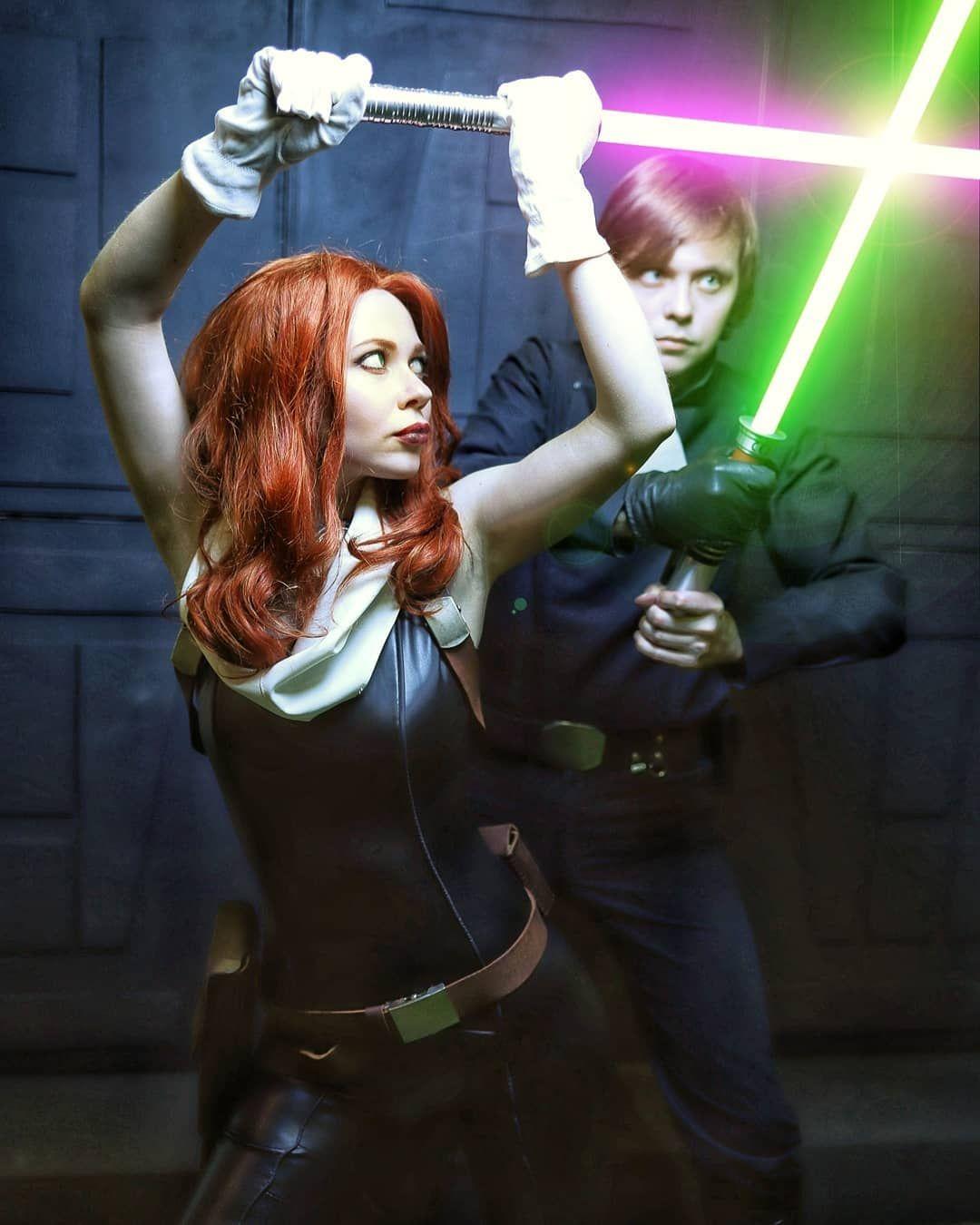 1080x1350 Mara Jade Skywalker & Luke Skywalker Cosplay. Star Wars Jedi, Luke Skywalker Cosplay, Mara Jade