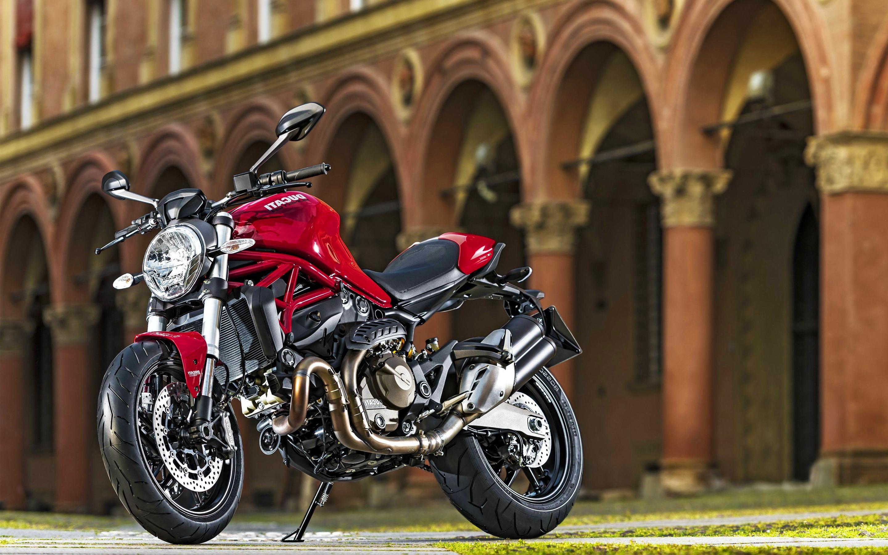 2880x1800 Ducati MOnster 821 2016 2048x1152 Resolution HD 4k Wallpaper, Image, Background, Photo and Picture