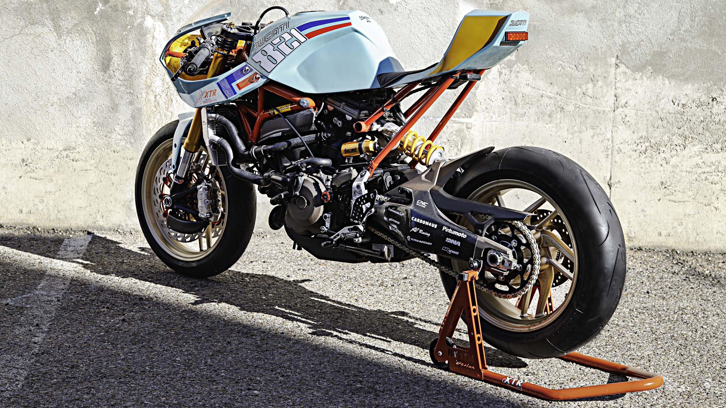 3000x1688 Ducati Monster 821 Pantah by XTR pepo Wallpaper