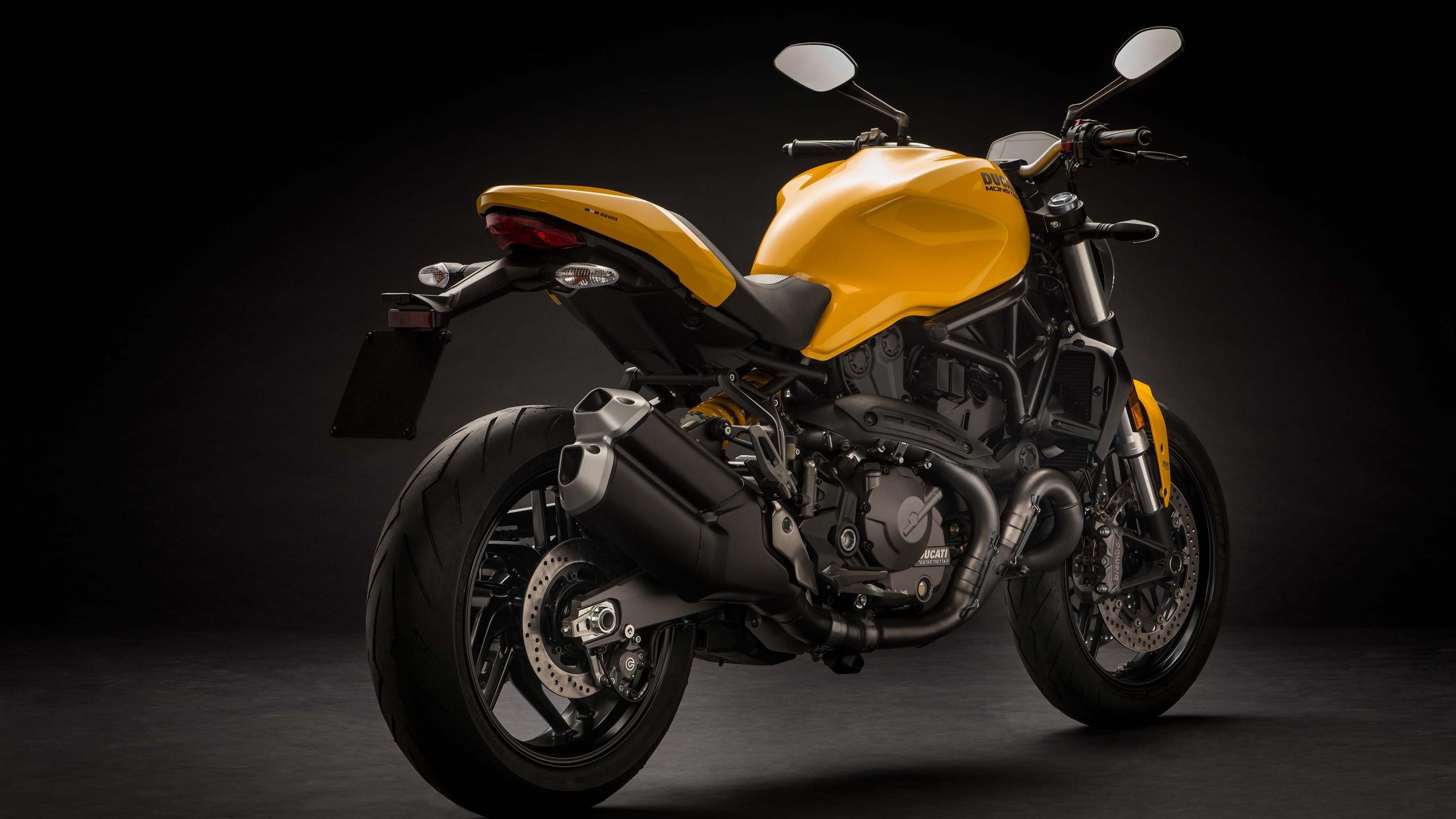 3840x2160 HD Wallpaper for theme: Ducati Monster 821 HD wallpaper, background
